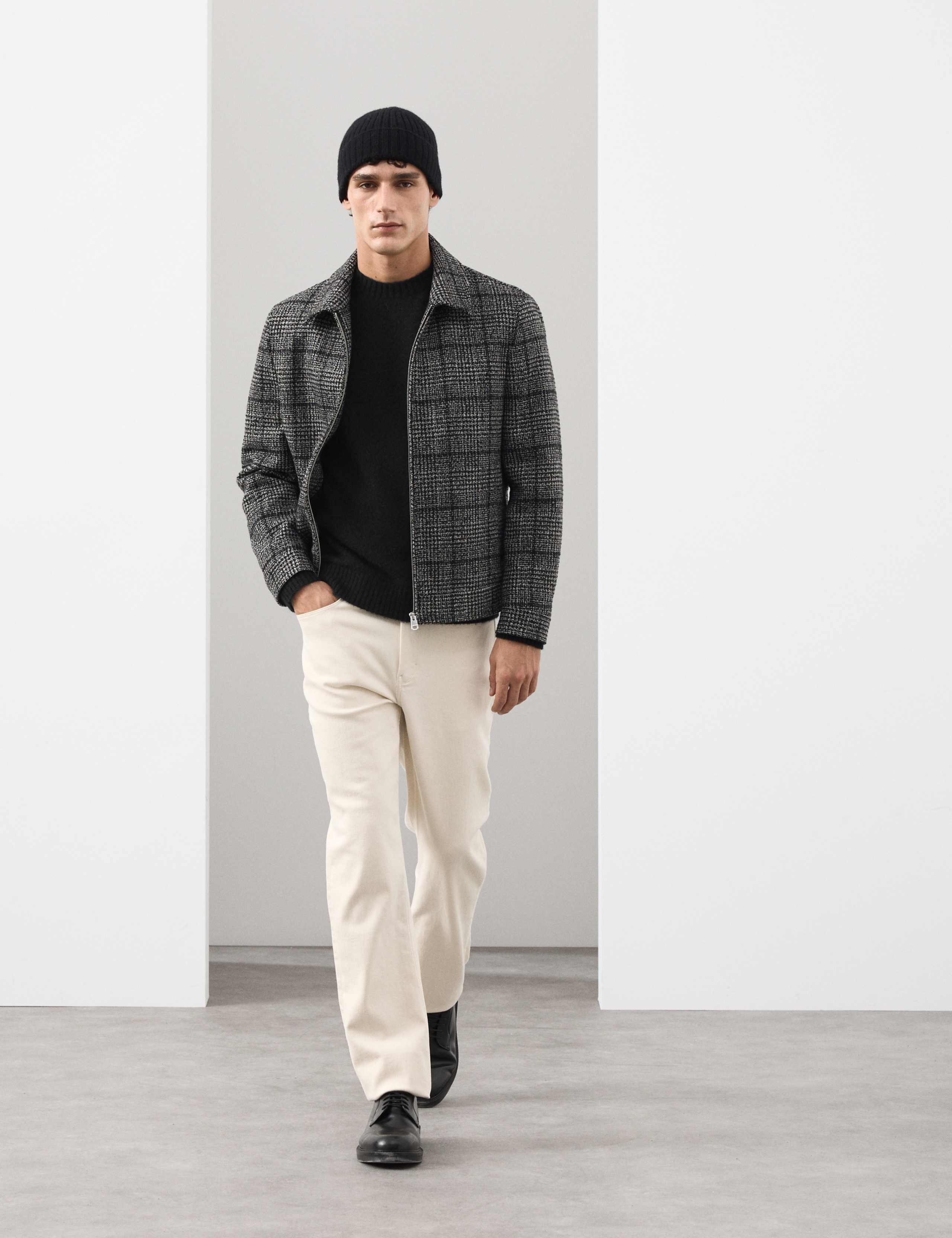 Merino Mohair Blend Relaxed Crew Jumper 3 of 7