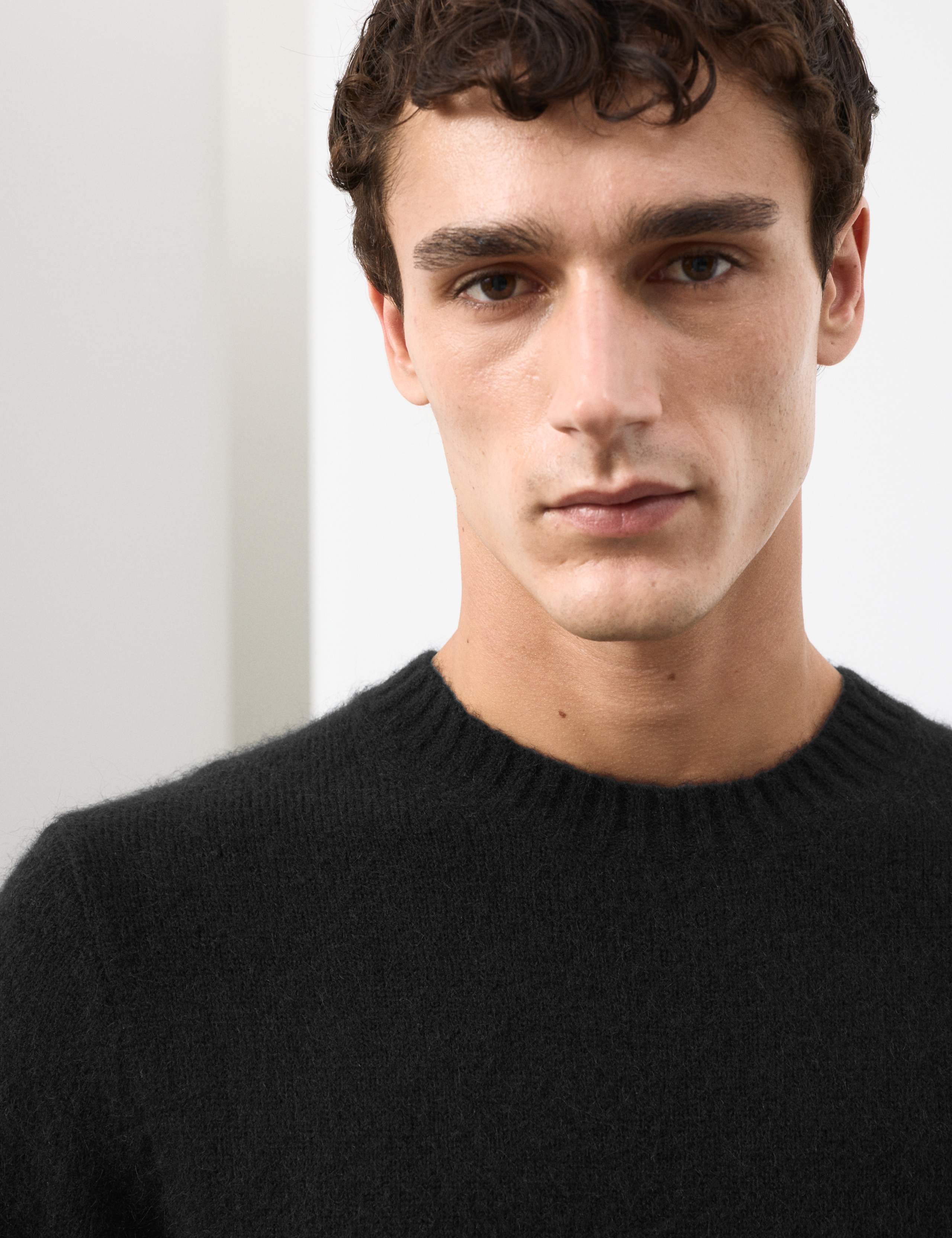 Merino Mohair Blend Relaxed Crew Jumper 5 of 7