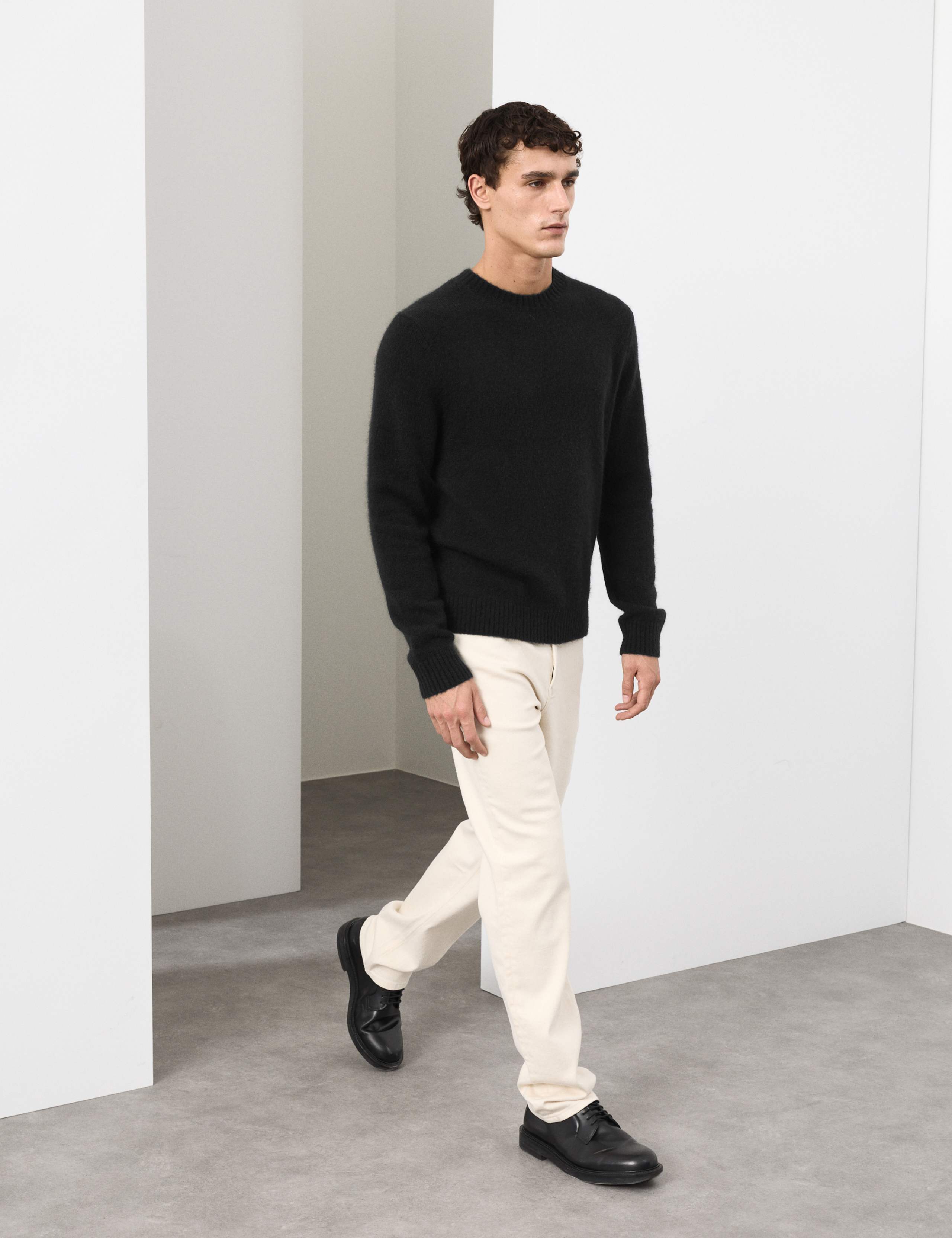 Merino Mohair Blend Relaxed Crew Jumper 7 of 7