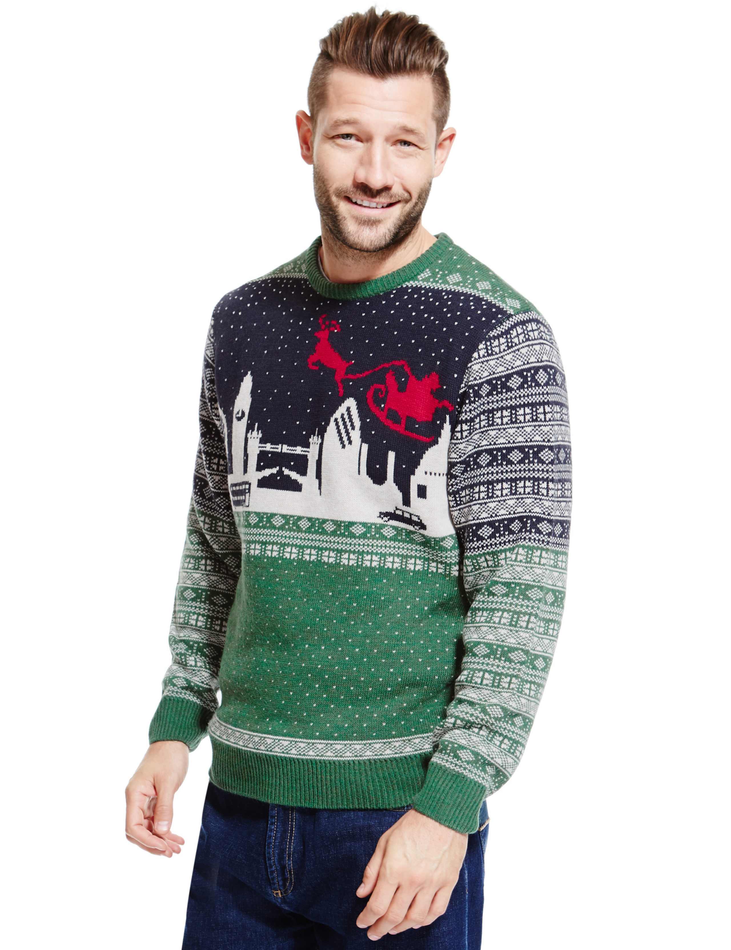 Christmas Crew Neck Jumper 1 of 3