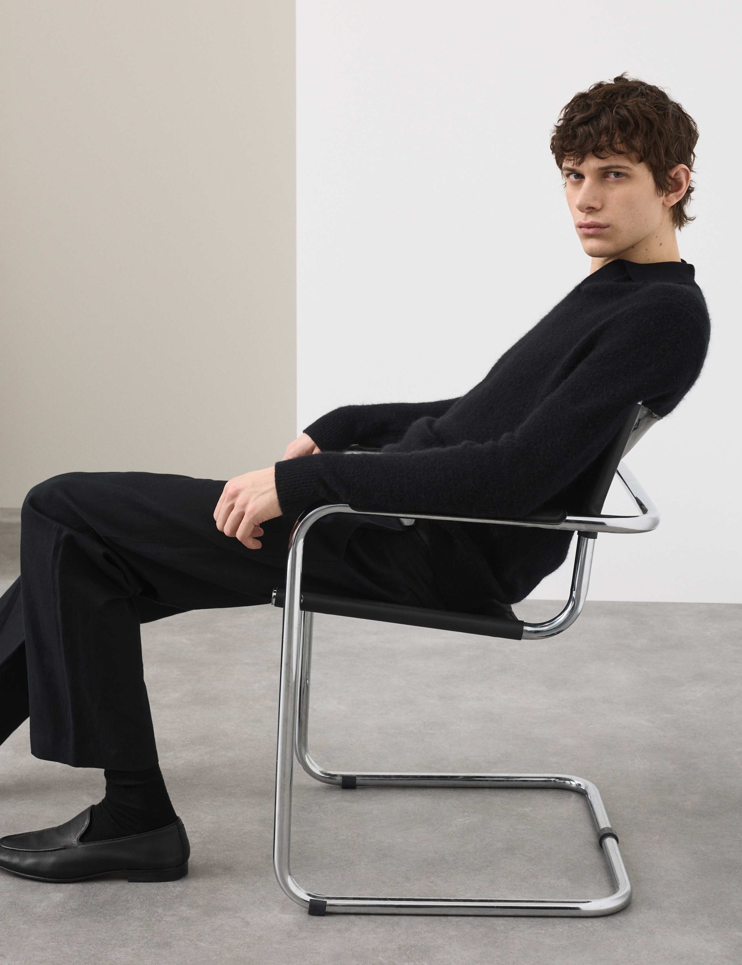 Merino Mohair Blend Block Striped Jumper 6 of 6