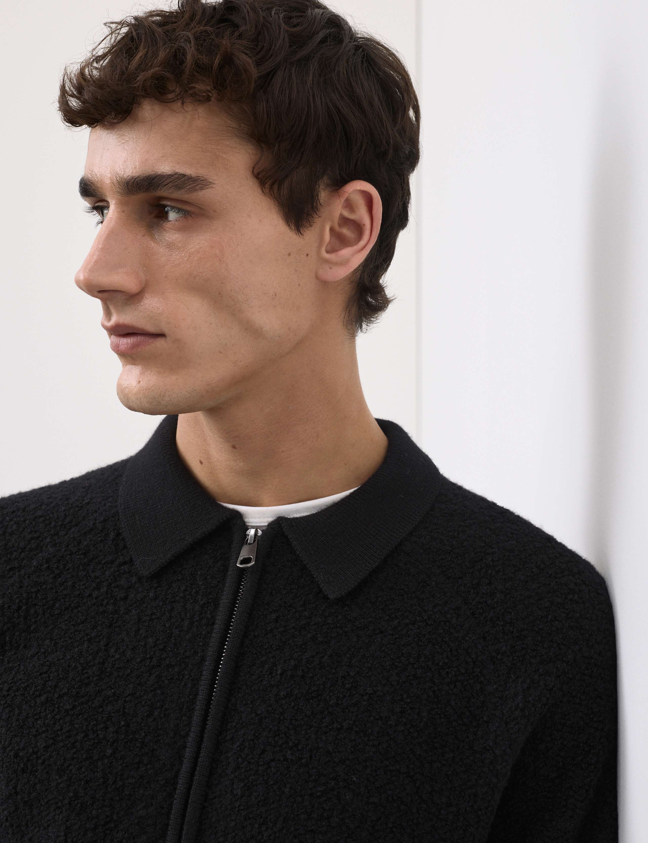 Pure Wool Loop Stitch Jacket 1 of 7