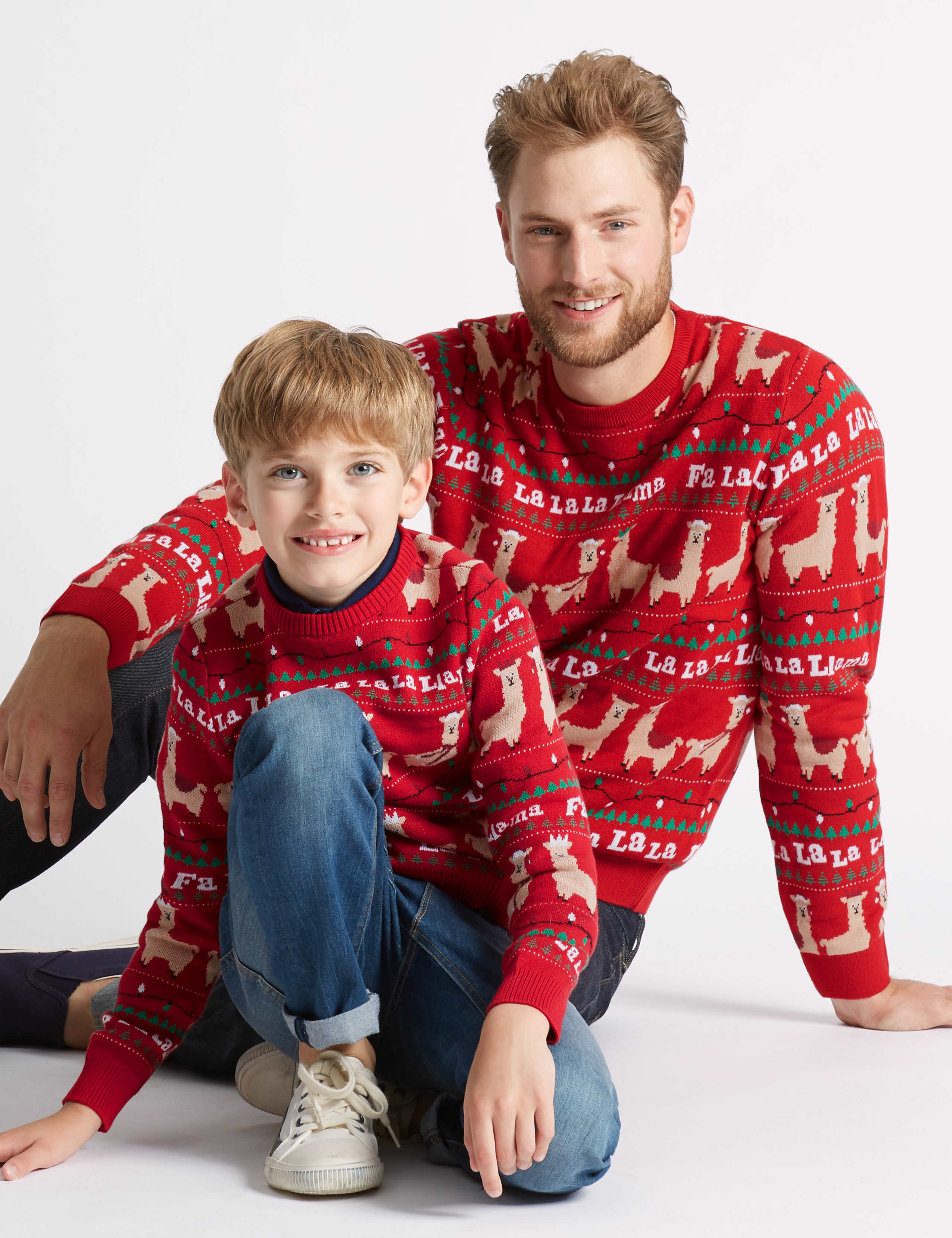 Falala Llama Christmas Jumper 1 of 5