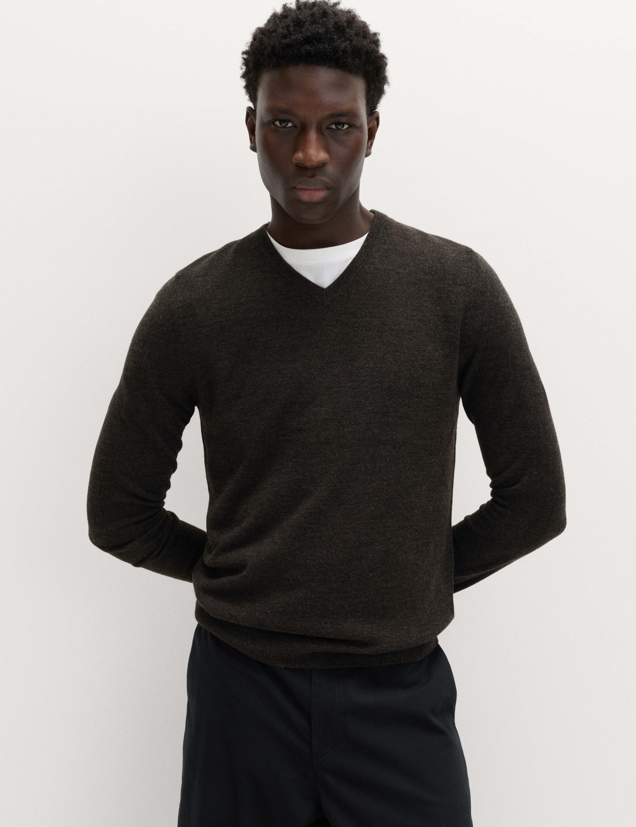 Cashmilon™ V-Neck Jumper 1 of 5