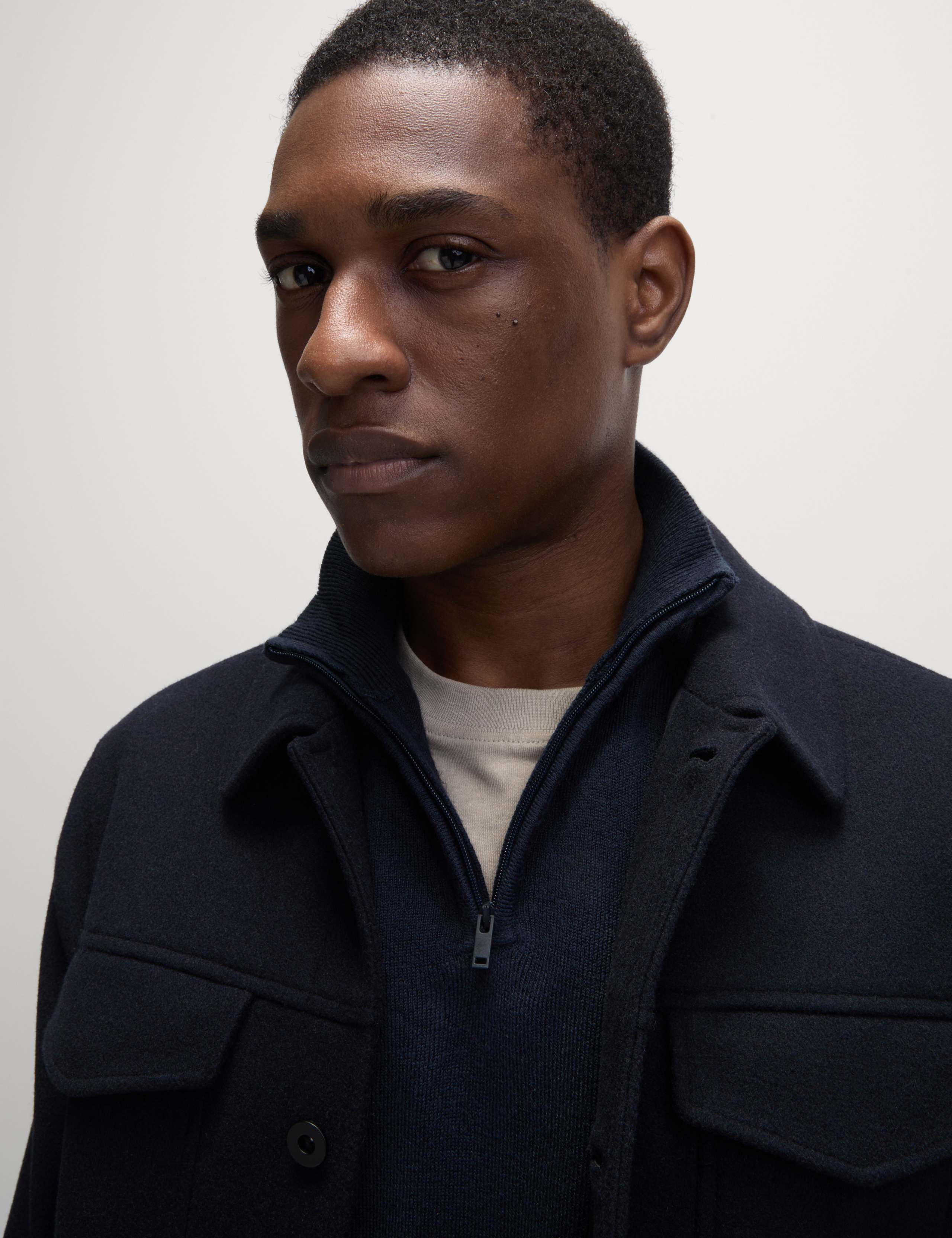 Cashmilon™ High Neck Half Zip Jumper 3 of 6
