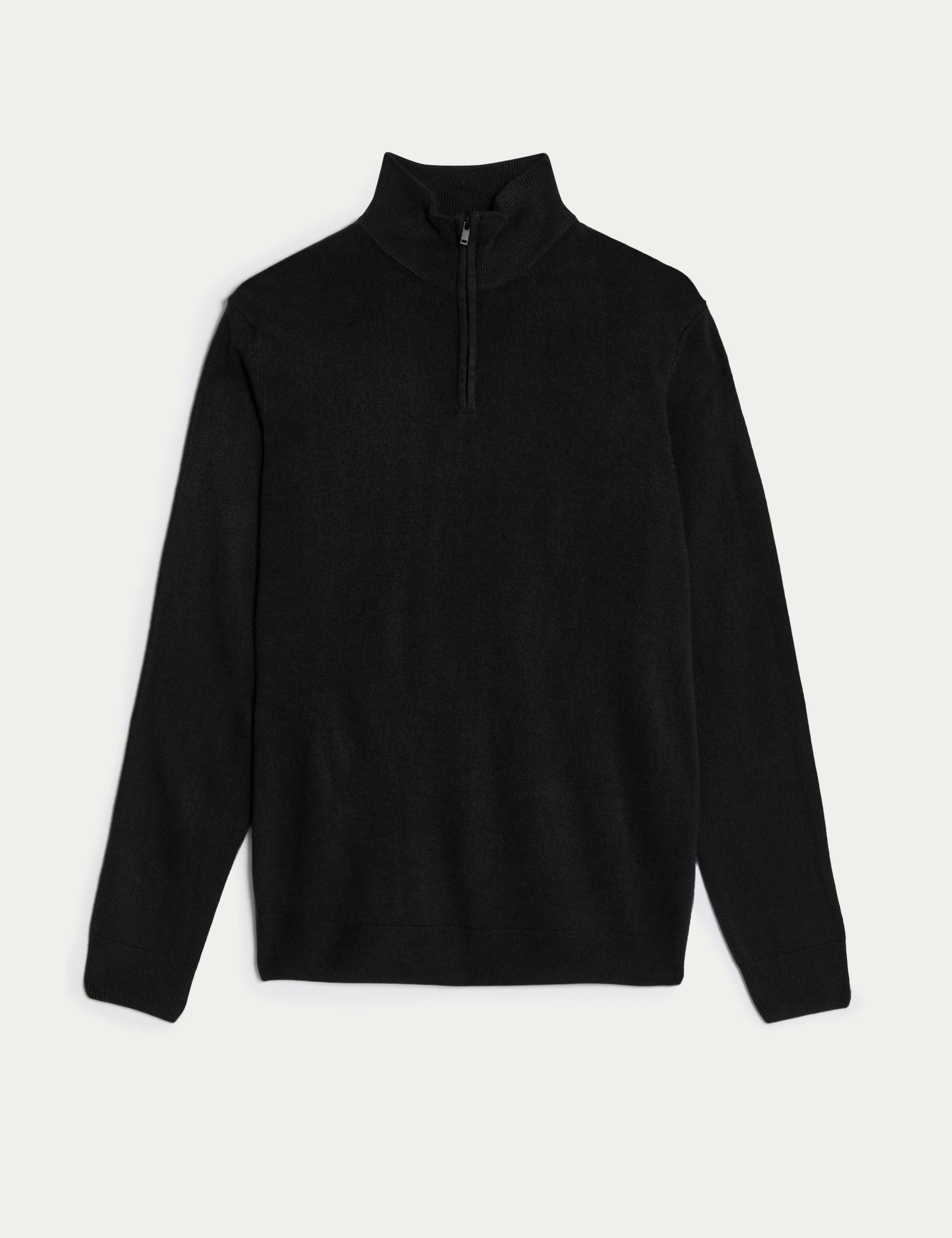 Cashmilon™ High Neck Half Zip Jumper 2 of 5