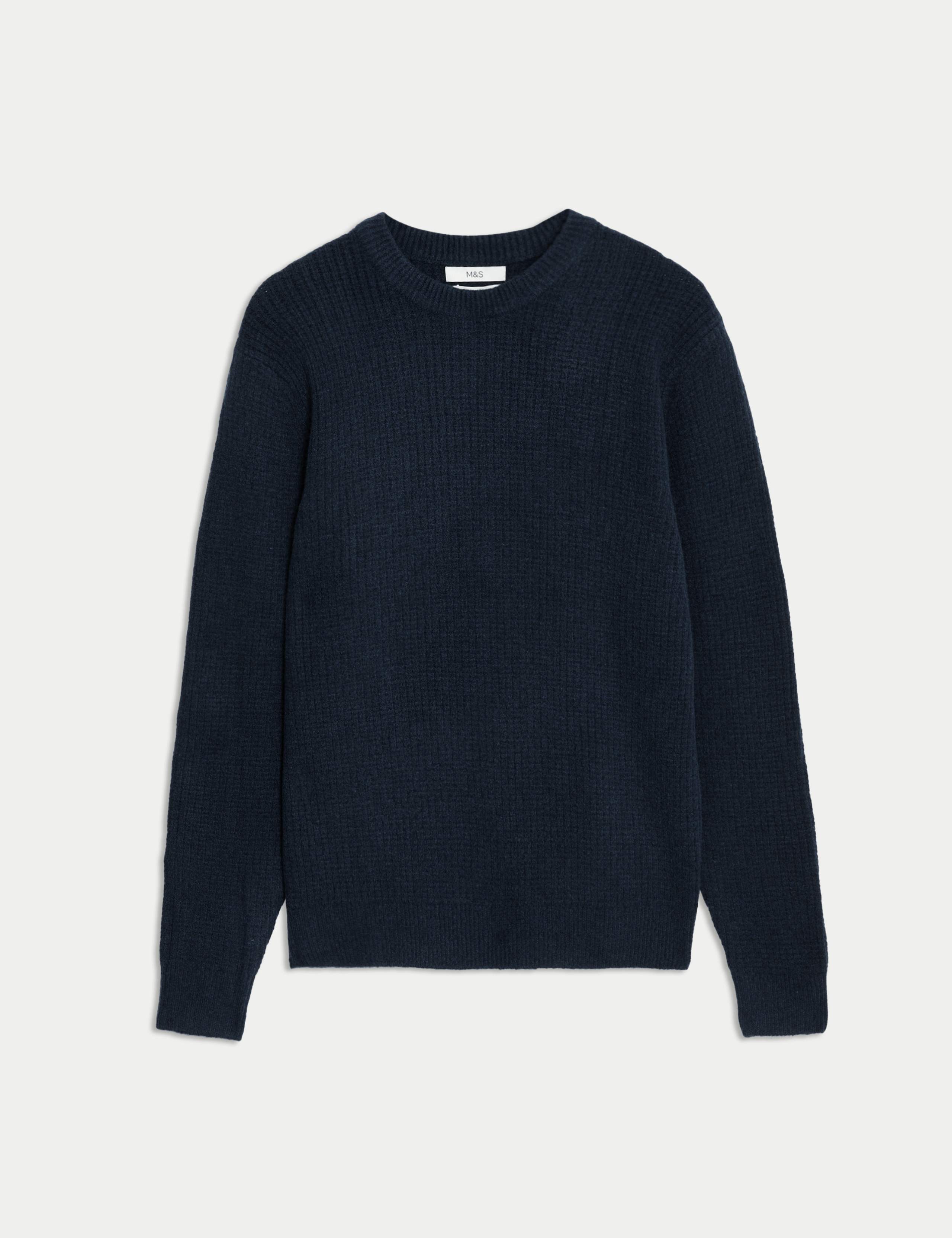 Supersoft Crew Neck Jumper with Wool 2 of 6