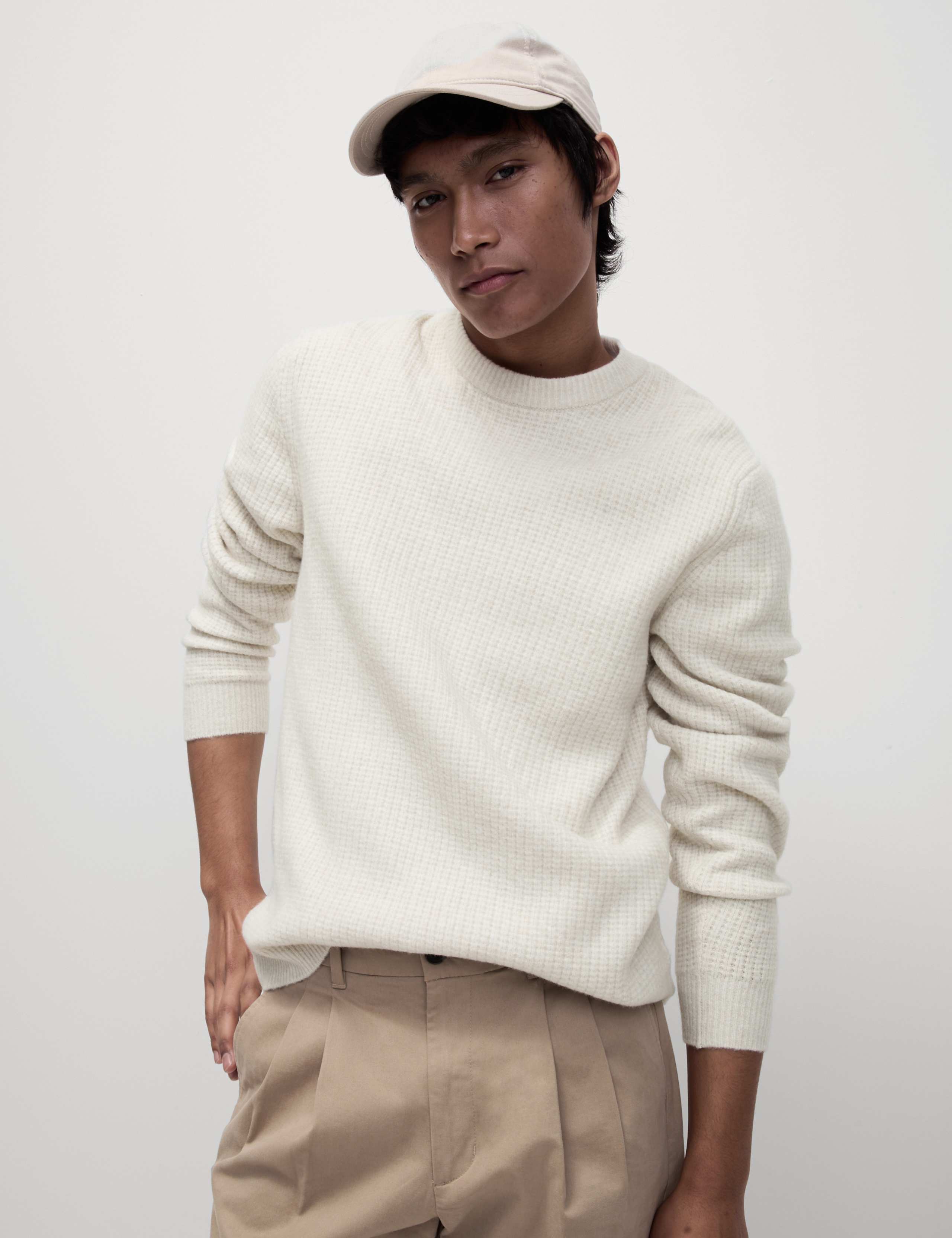 Supersoft Crew Neck Jumper with Wool 5 of 7