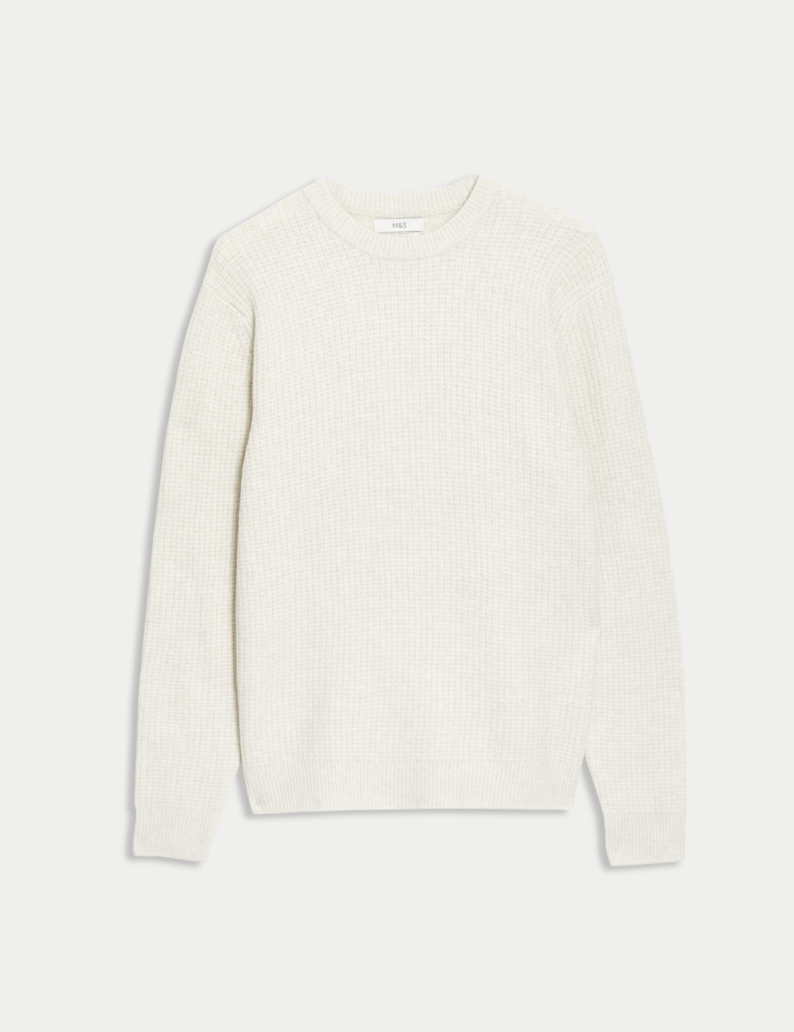Supersoft Crew Neck Jumper with Wool 2 of 7