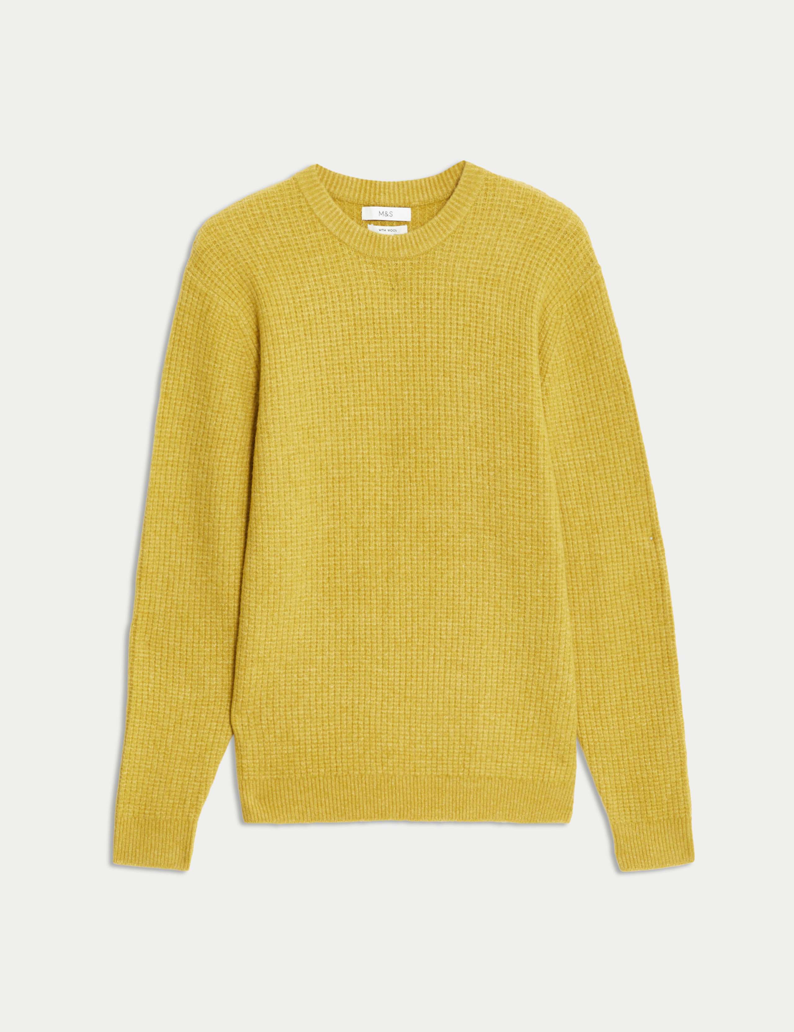 Supersoft Crew Neck Jumper with Wool 2 of 5