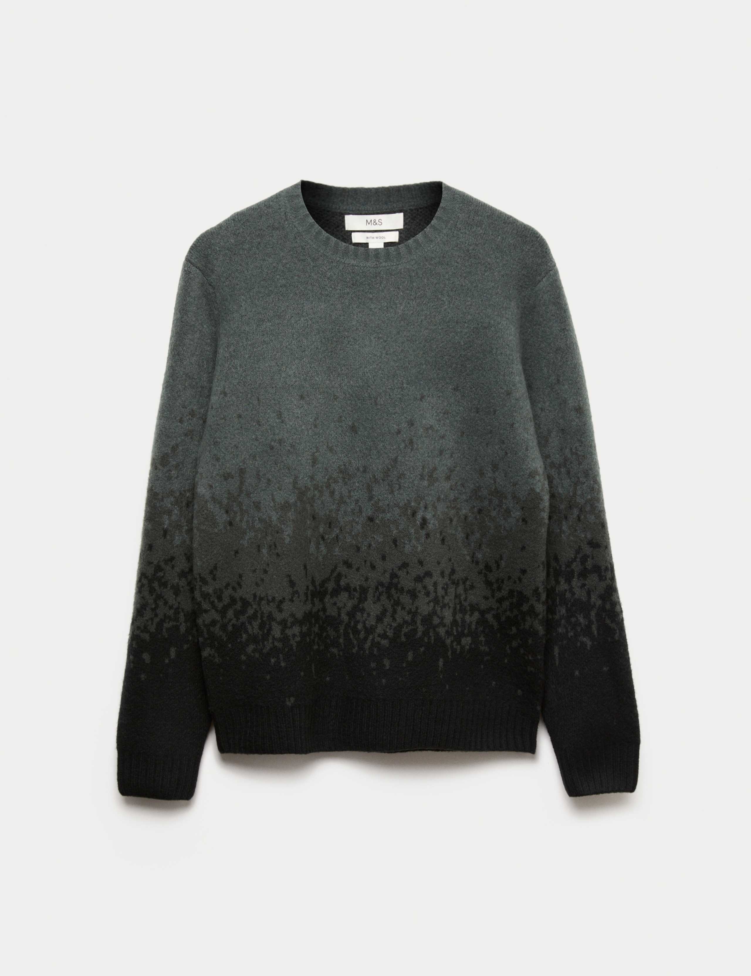 Supersoft Ombre Polo Jumper with Wool 2 of 5