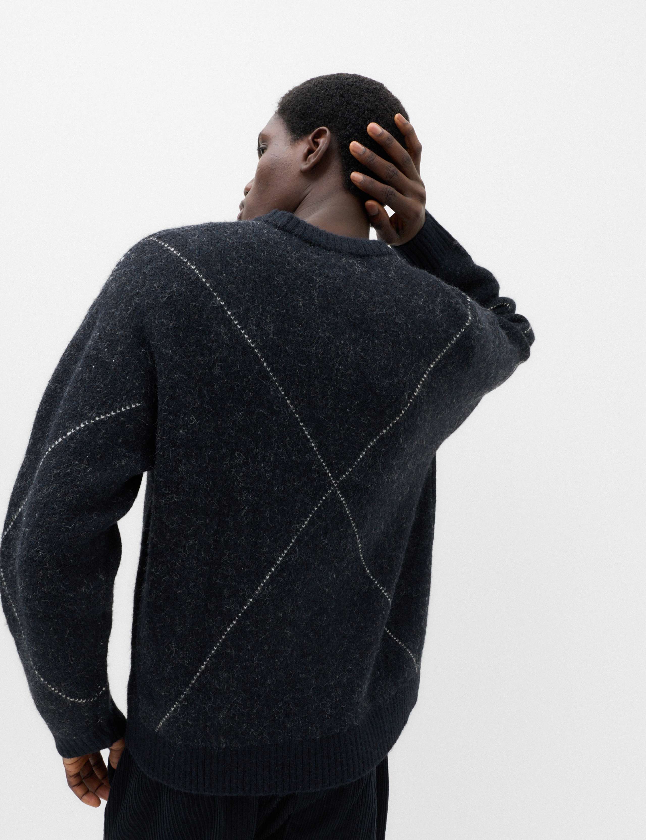 Argyle Crew Neck Jumper 5 of 6
