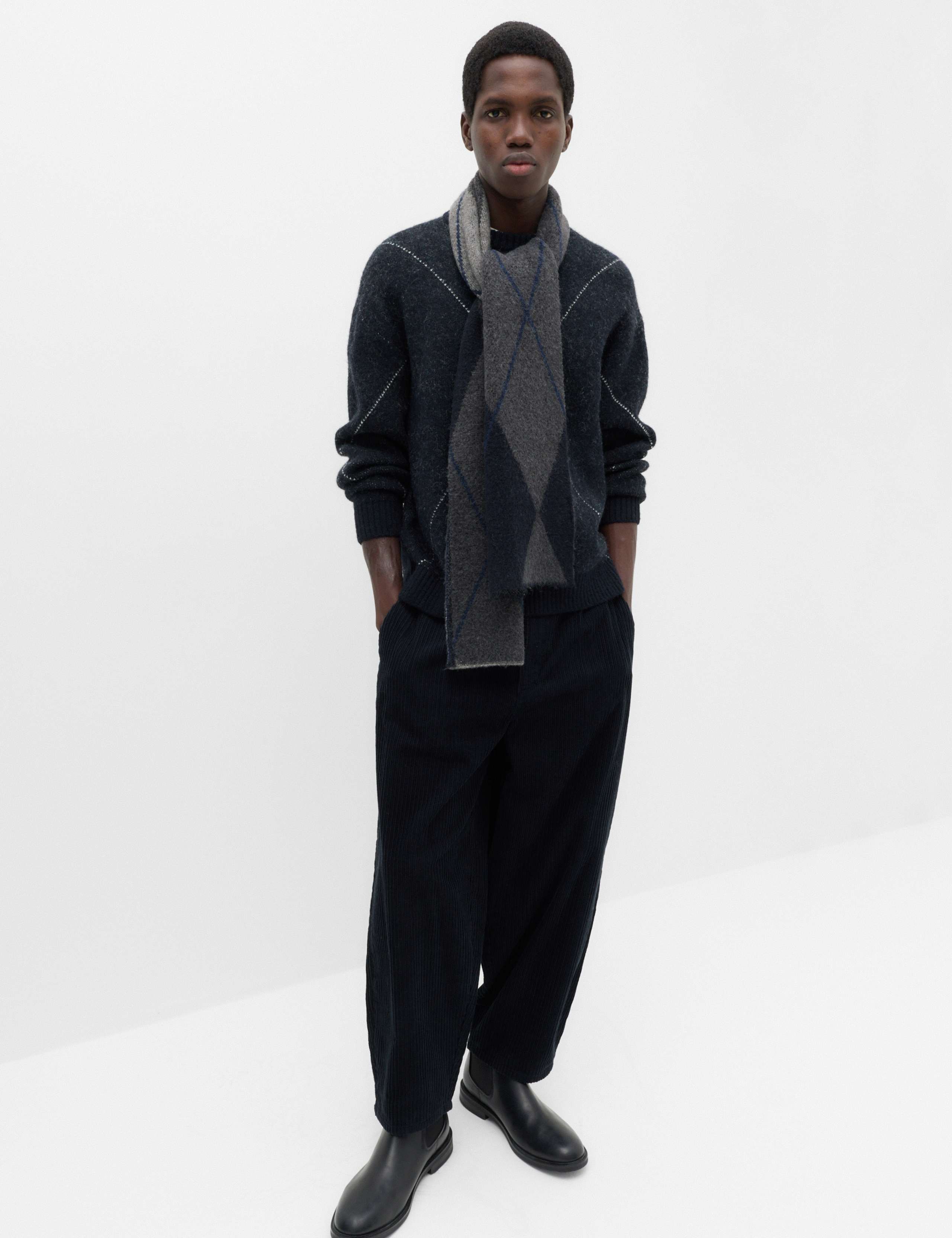 Argyle Crew Neck Jumper 6 of 6