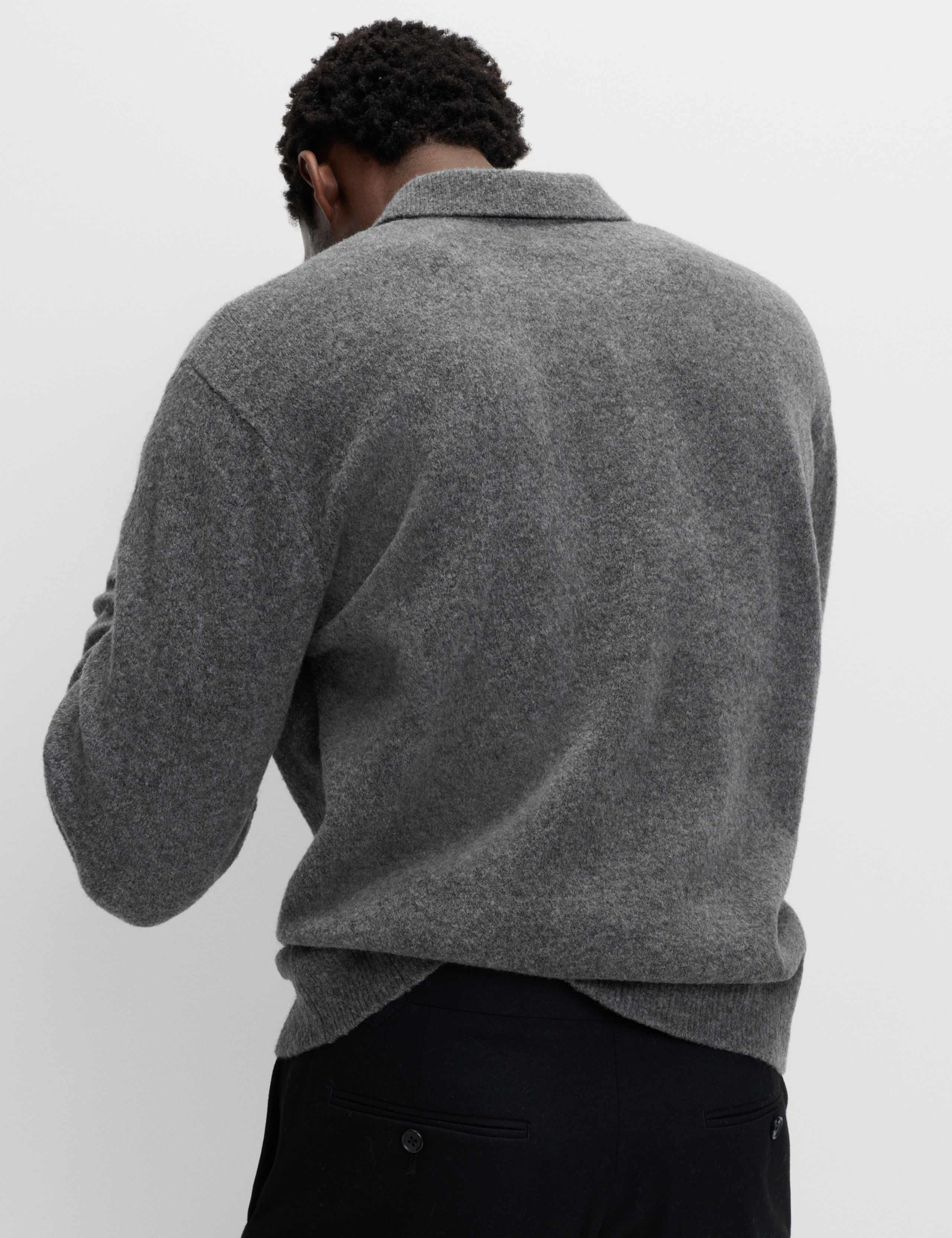 Supersoft Polo Neck Jumper with Wool 4 of 6