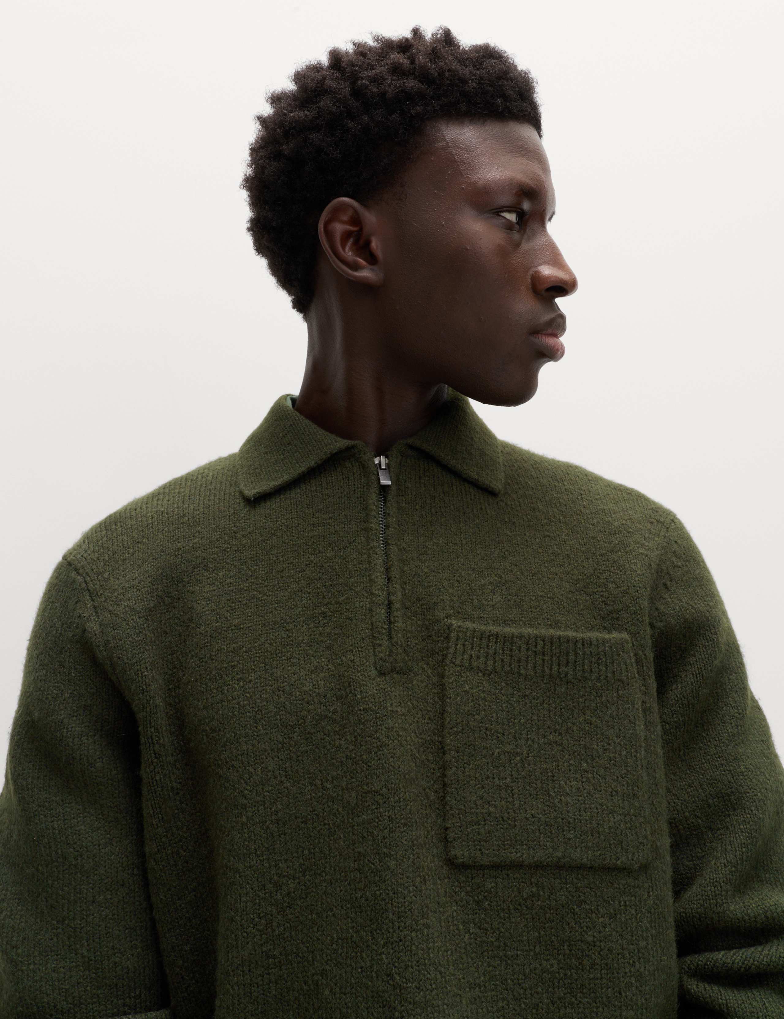 Half Zip Knitted Polo Jumper 6 of 6