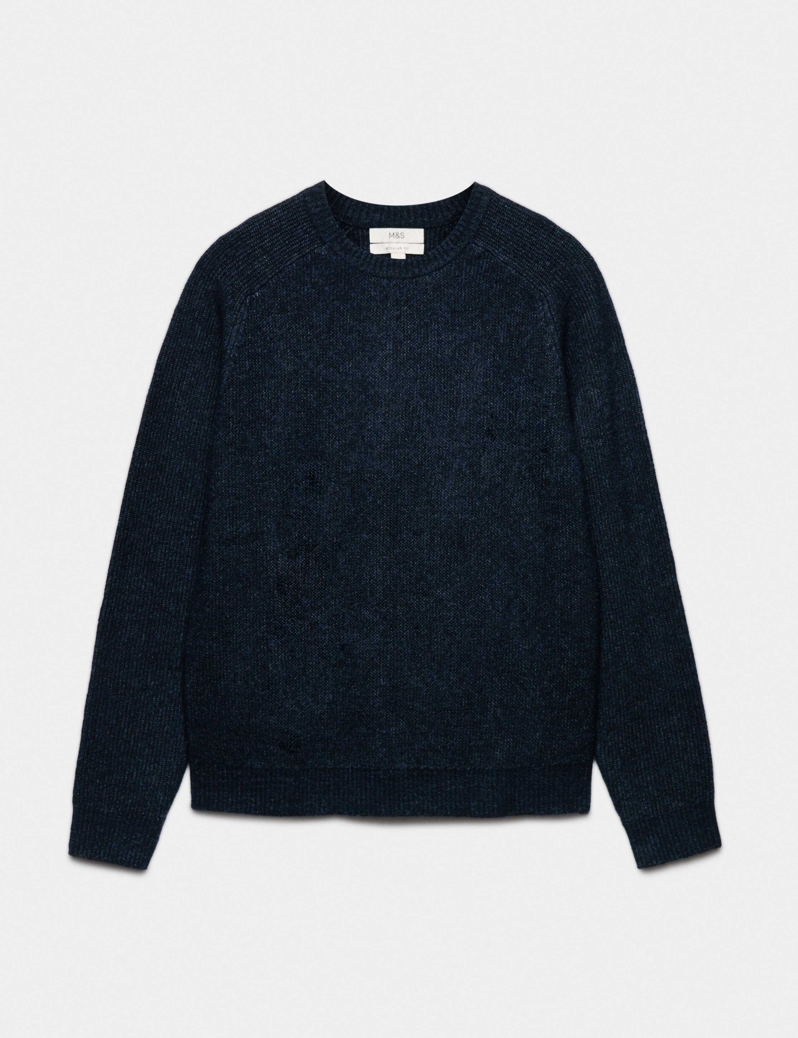 Supersoft Crew Neck Jumper with Wool 2 of 5