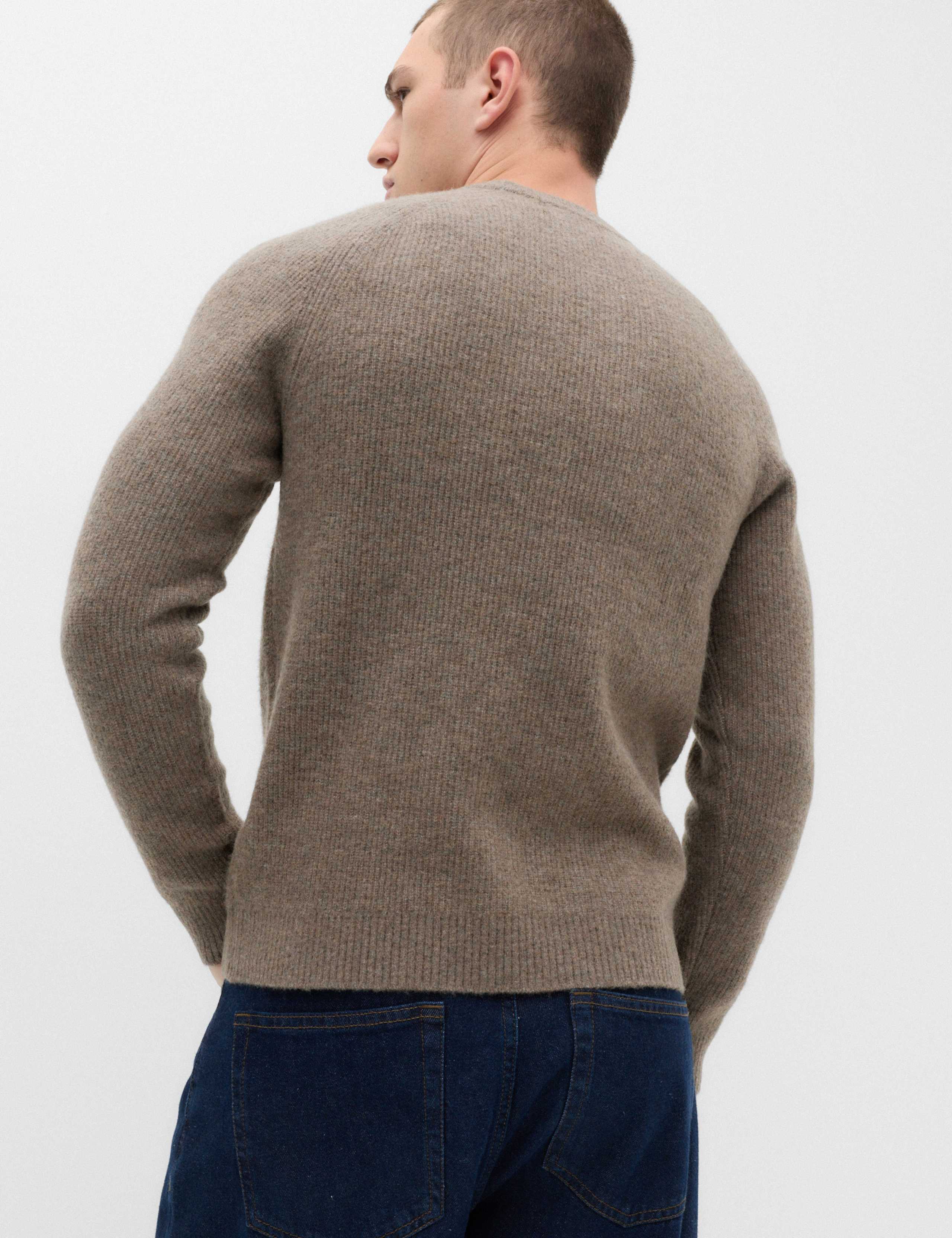 Supersoft Crew Neck Jumper with Wool 5 of 6