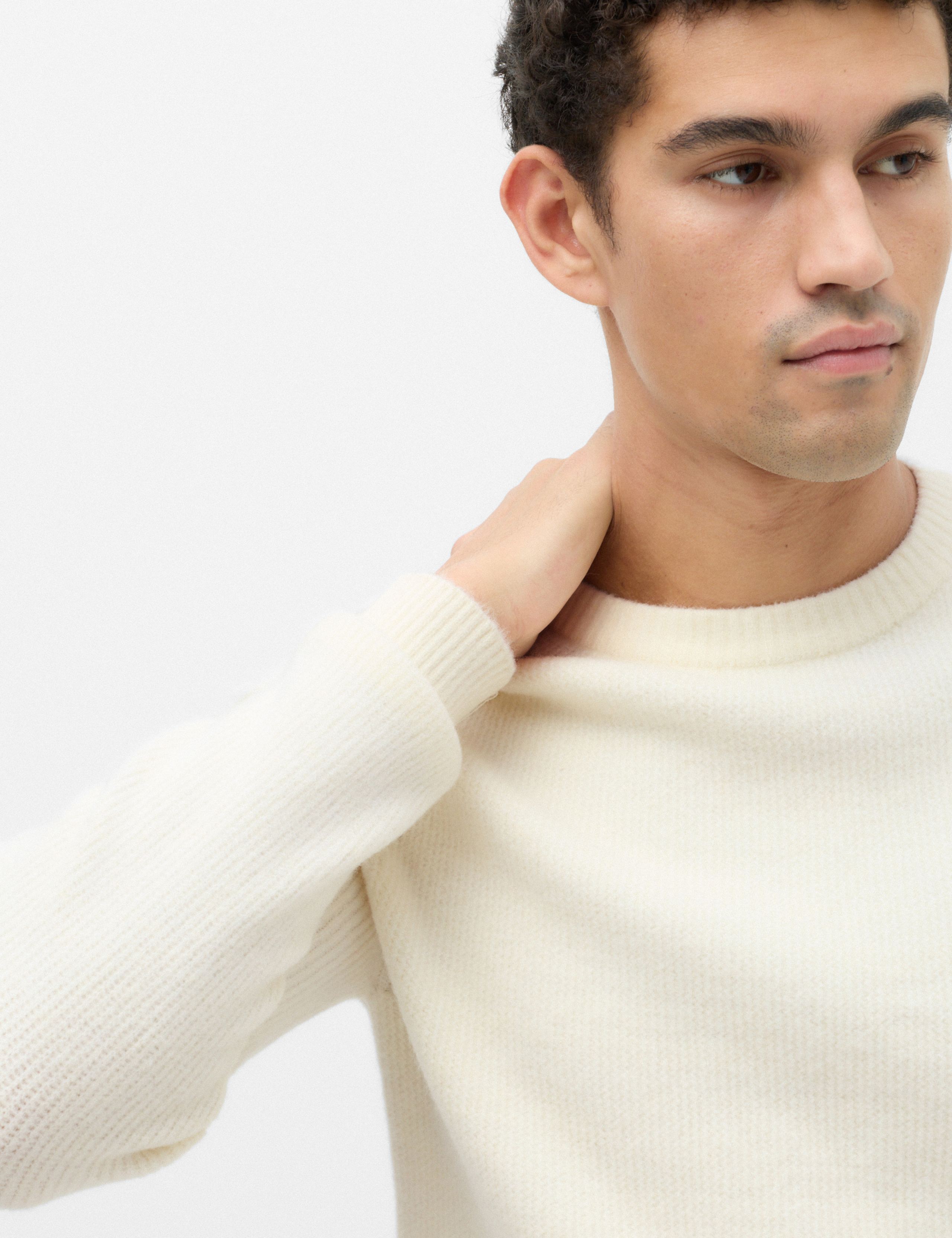 Supersoft Crew Neck Jumper with Wool 3 of 5