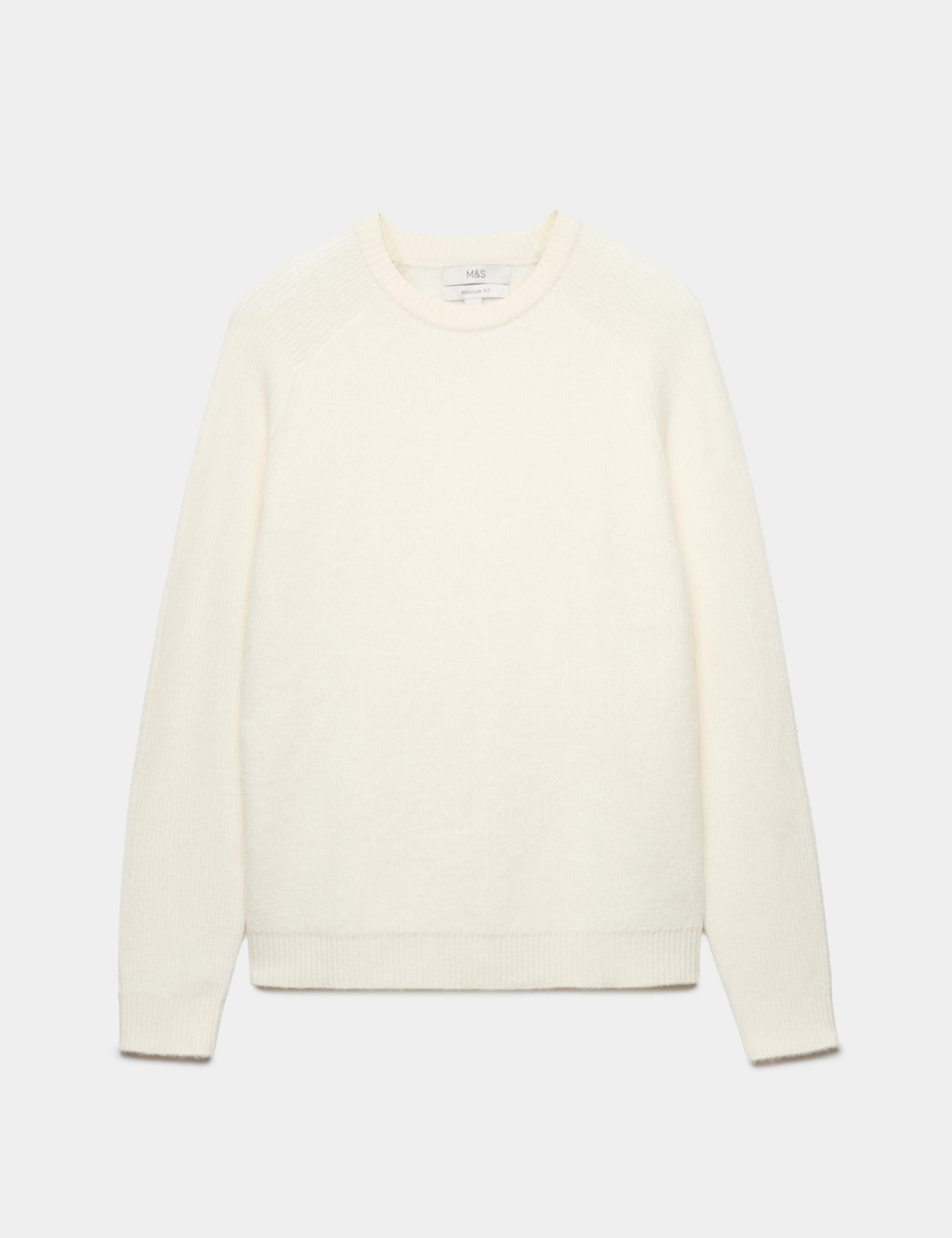 Supersoft Crew Neck Jumper with Wool 2 of 5