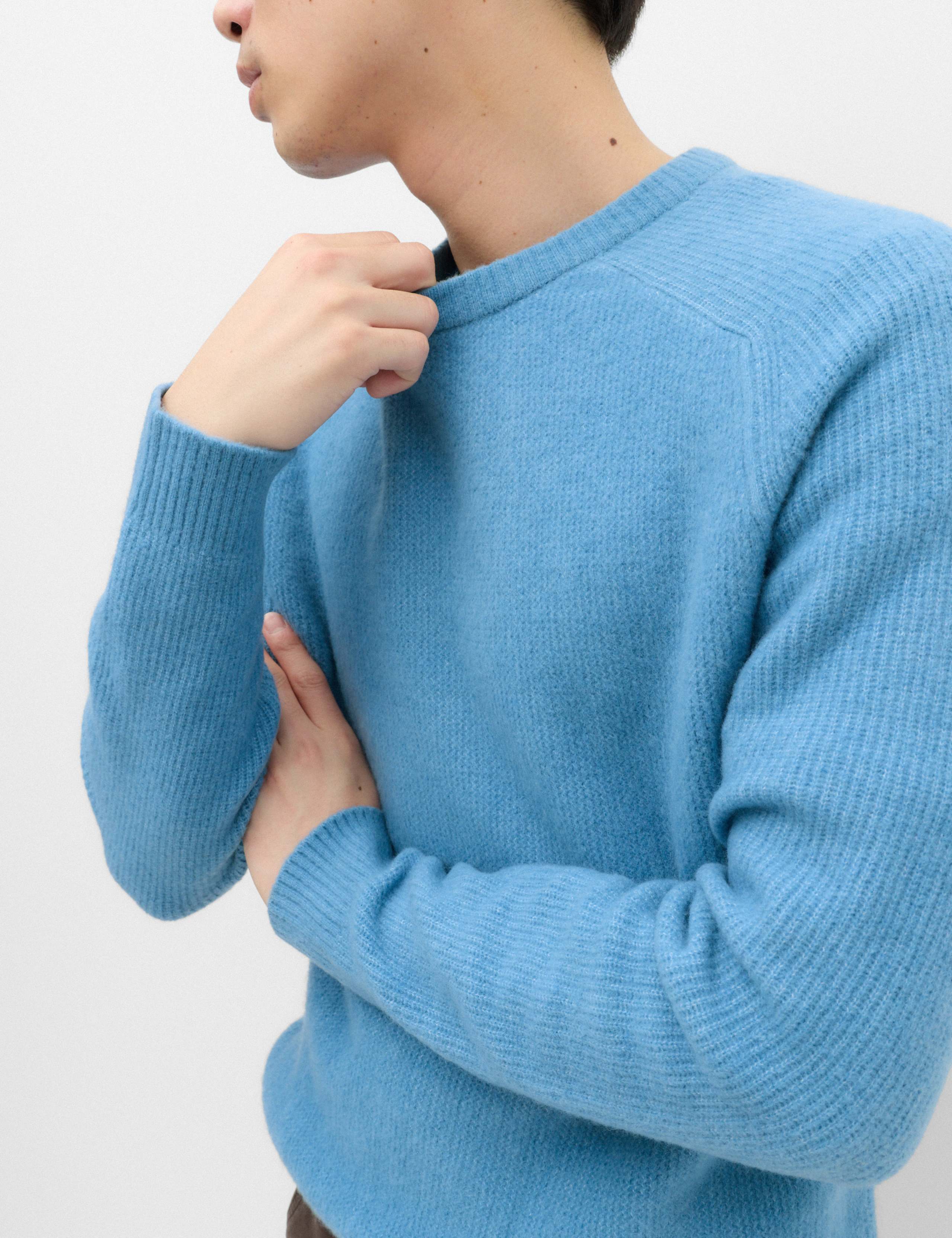 Supersoft Crew Neck Jumper with Wool 4 of 6