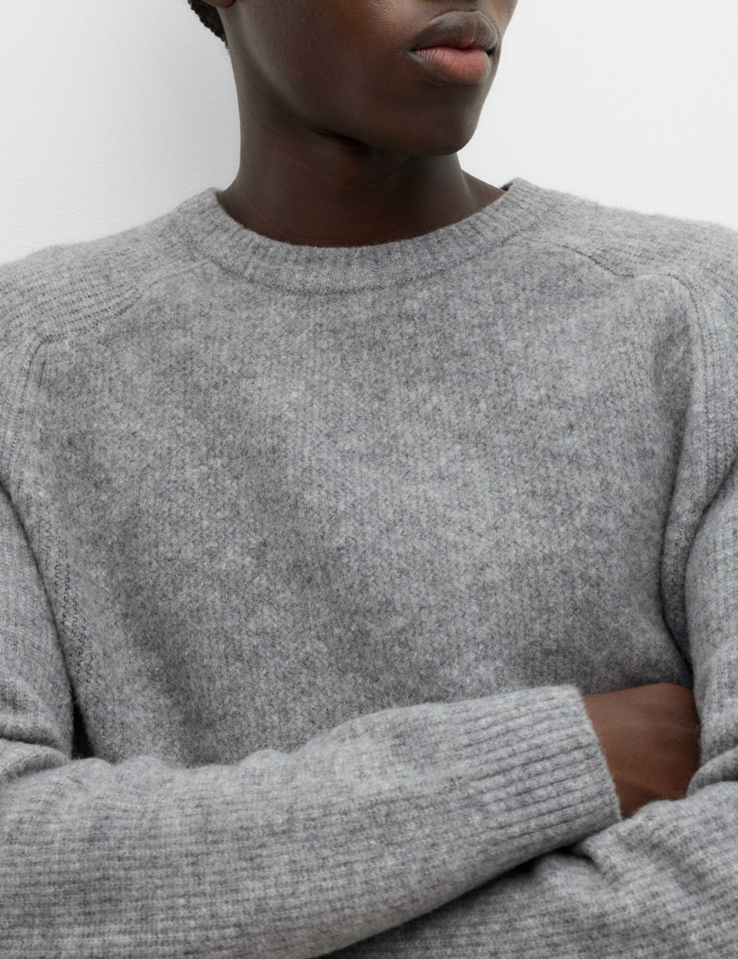 Supersoft Crew Neck Jumper with Wool 3 of 5