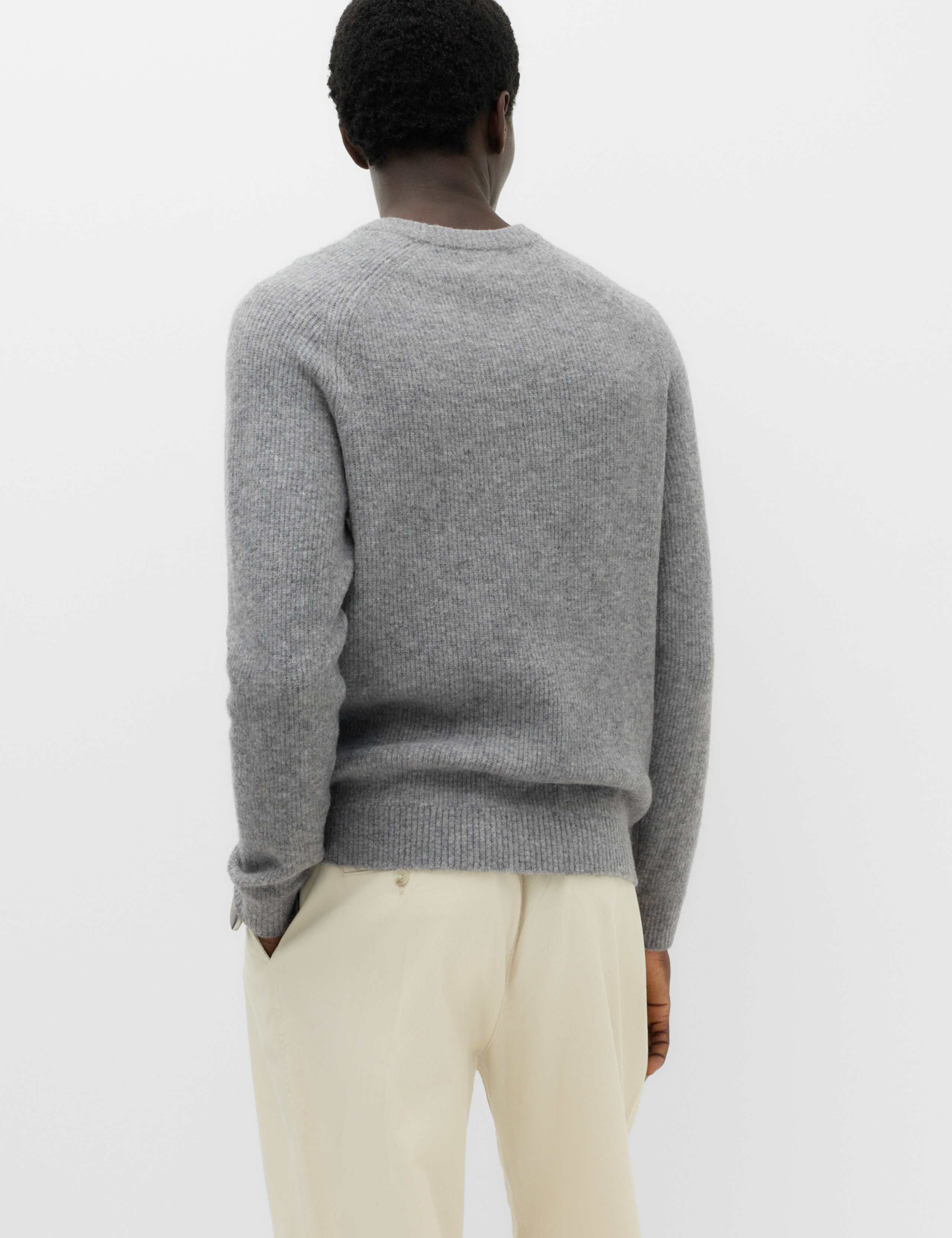 Supersoft Crew Neck Jumper with Wool 4 of 5