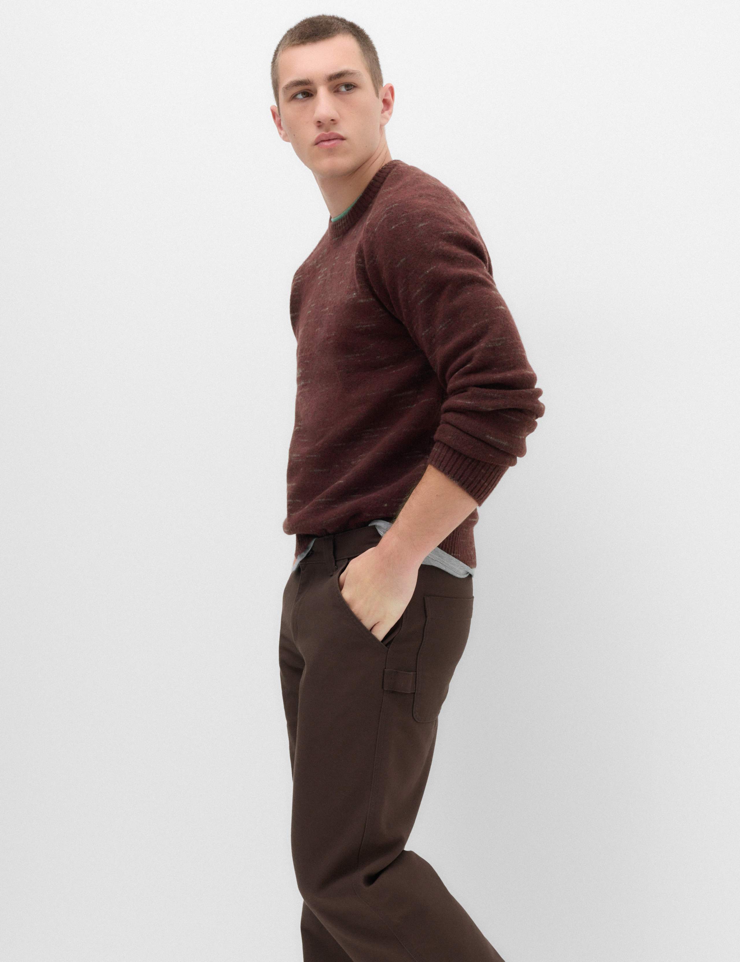 Supersoft Space Dye Crew Neck Jumper 6 of 6