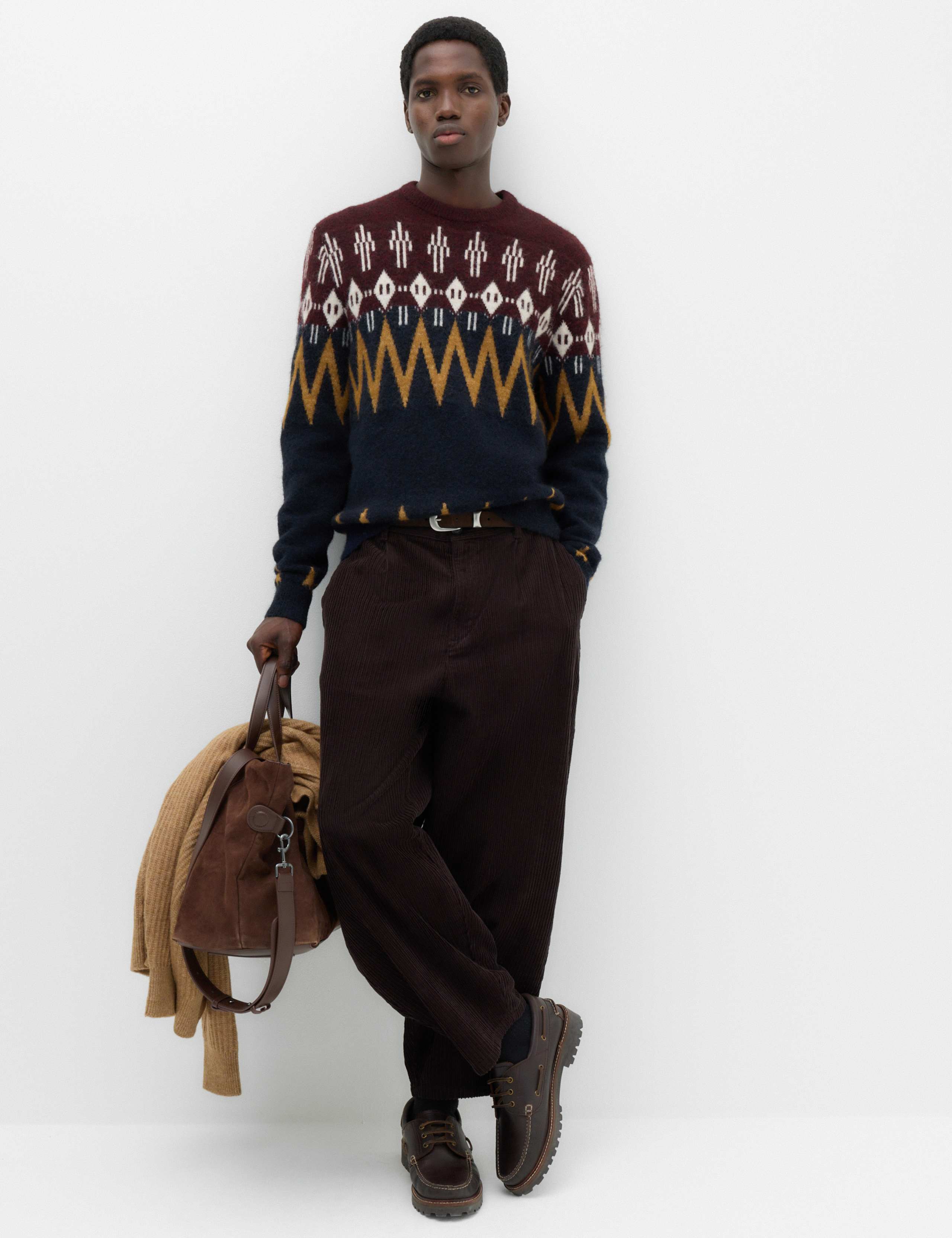 Fairisle Crew Neck Jumper 5 of 6