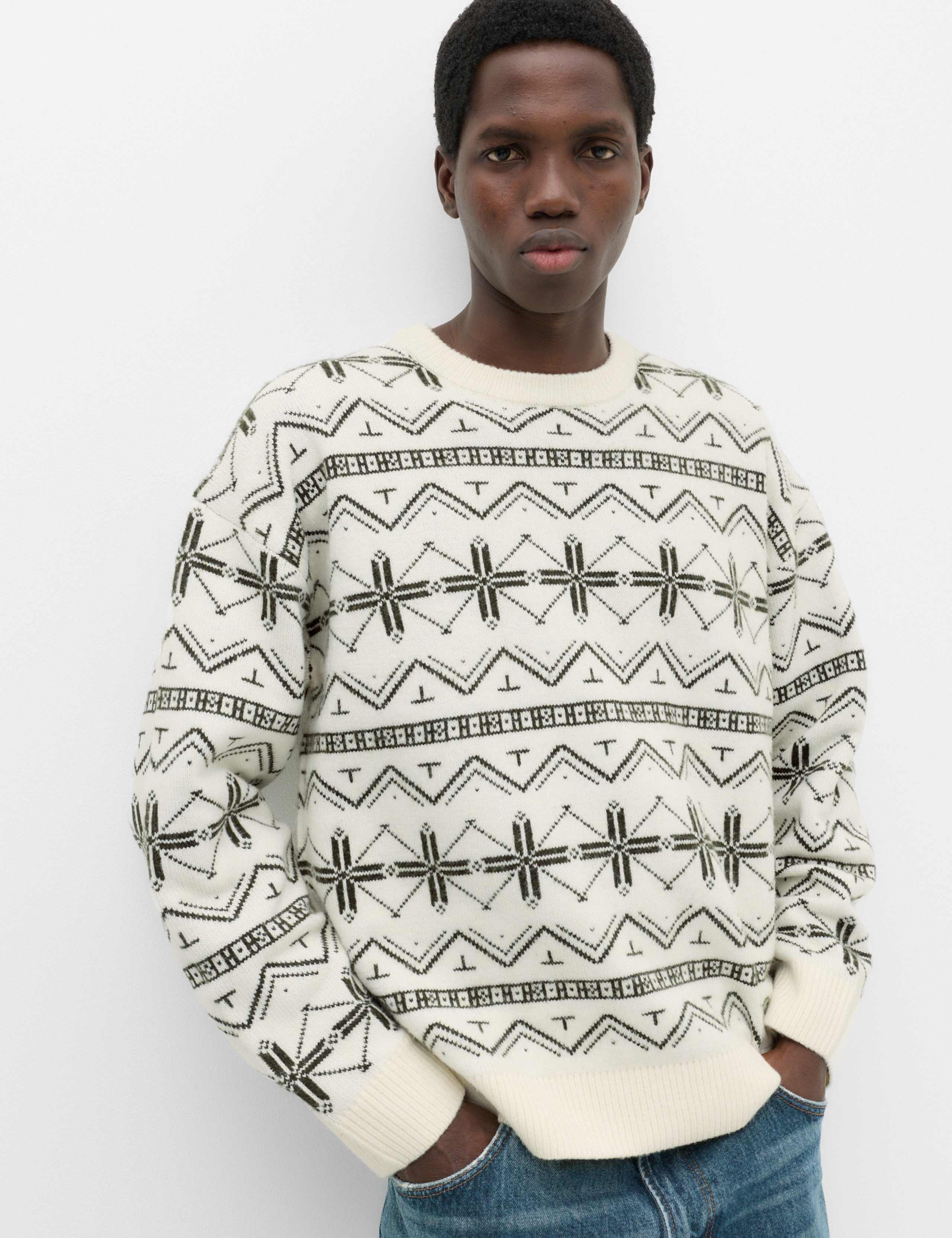 Fair Isle Crew Neck Jumper 1 of 6