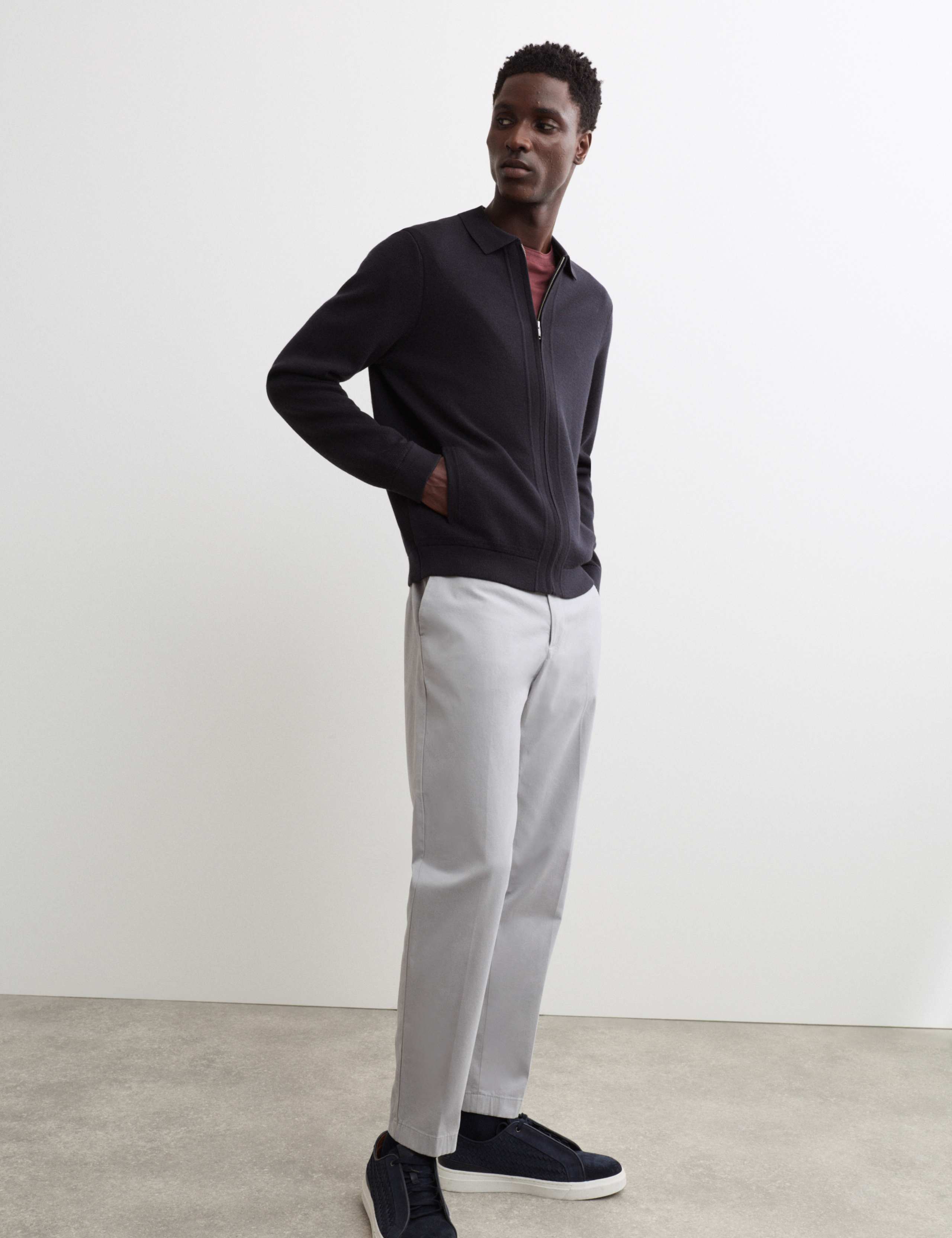 Pure Merino Wool Milano Knitted Jacket 6 of 7