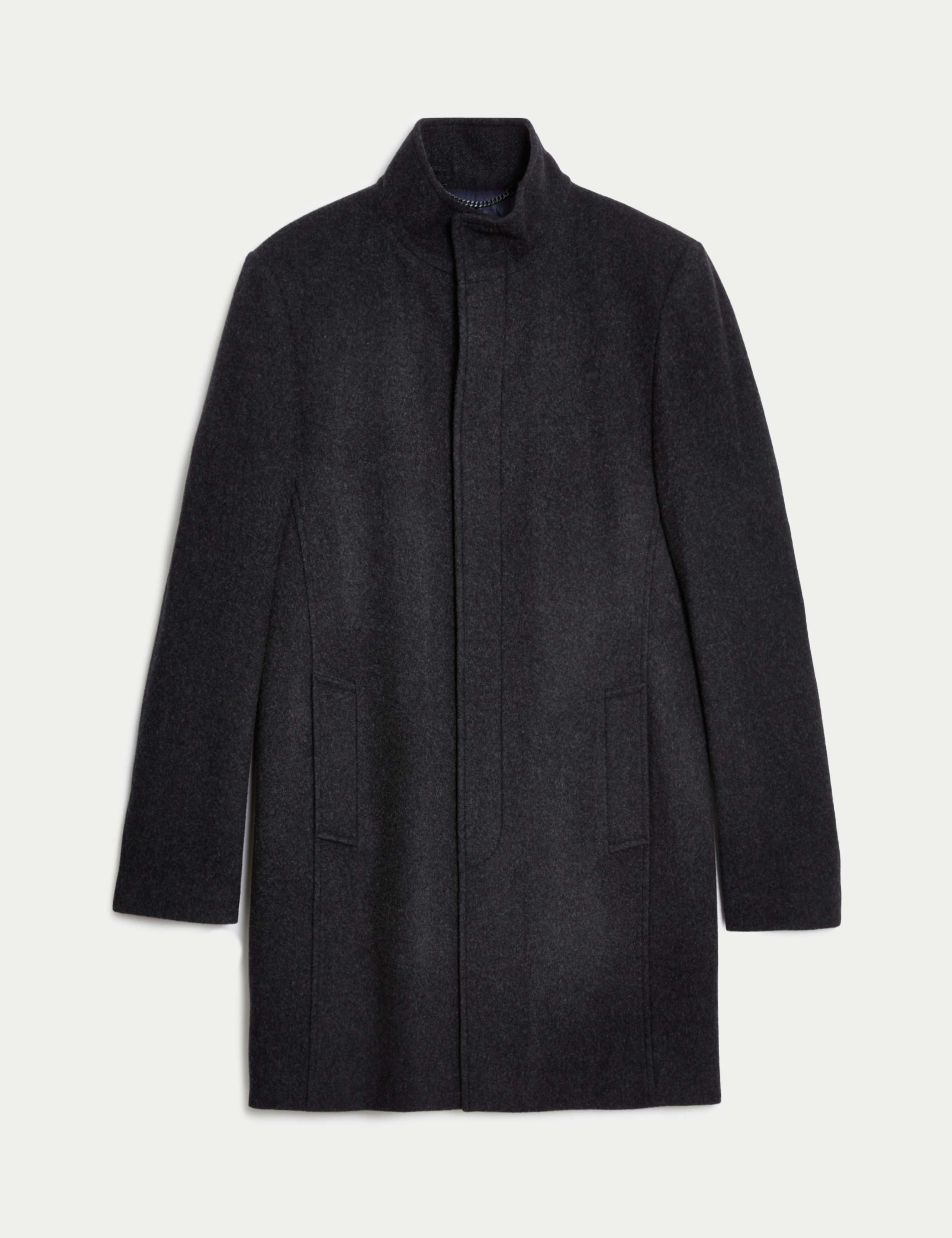 Pure Wool Overcoat 2 of 11