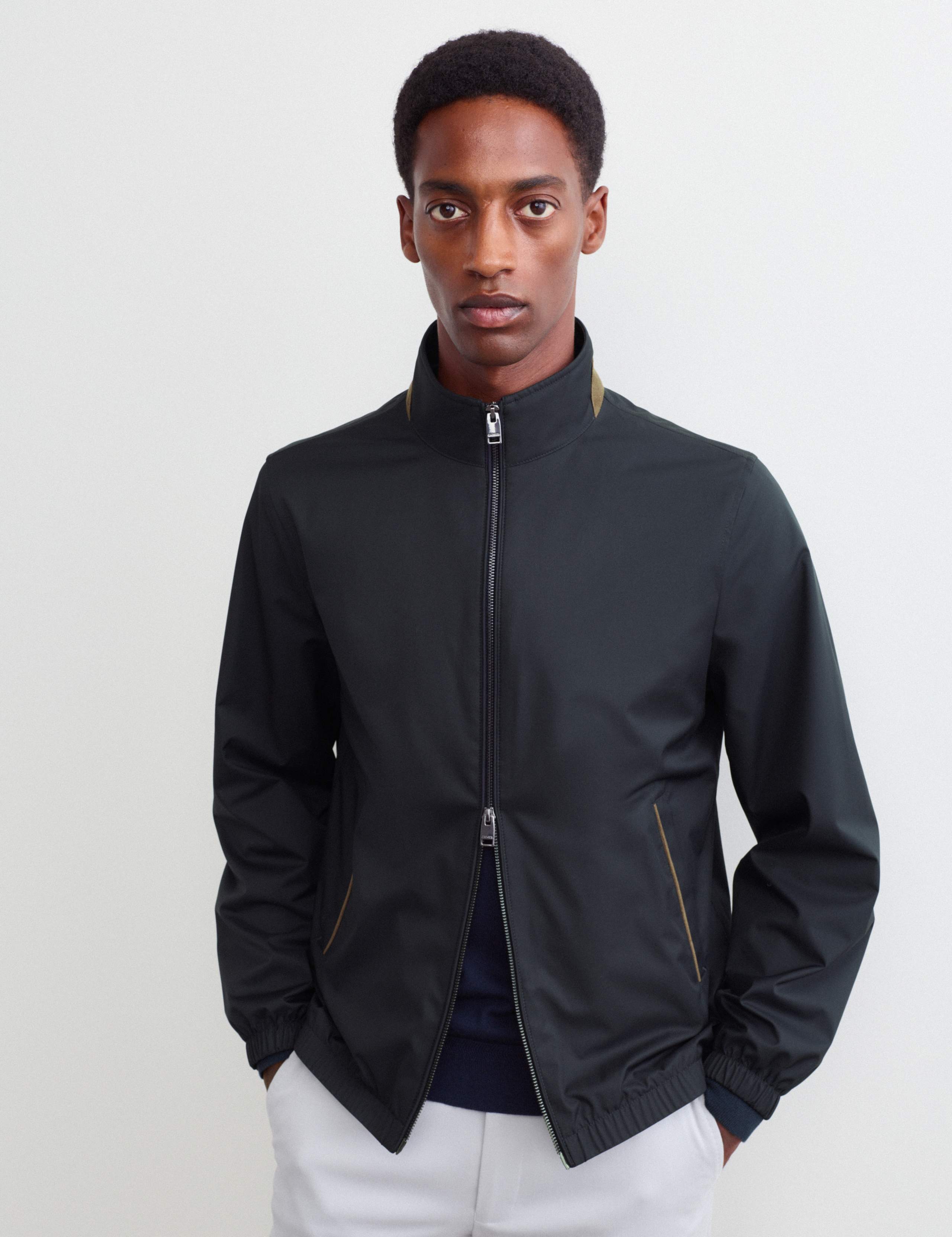 Nylon Bomber Jacket 1 of 8