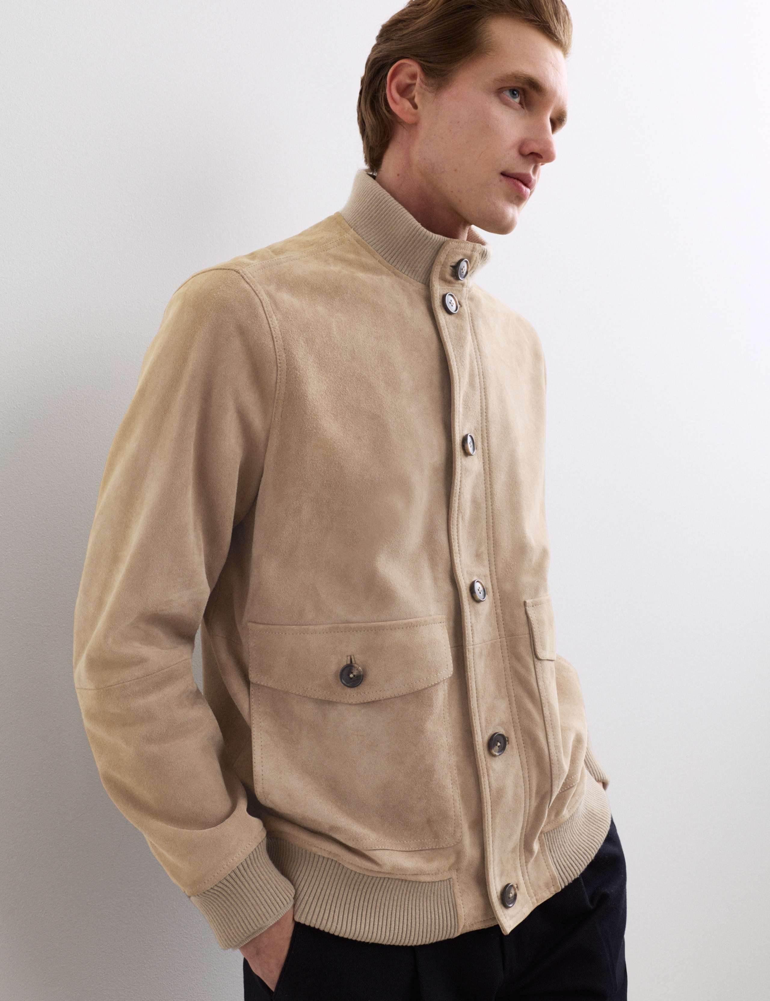 JAEGER SUEDE JACKET 1 of 7