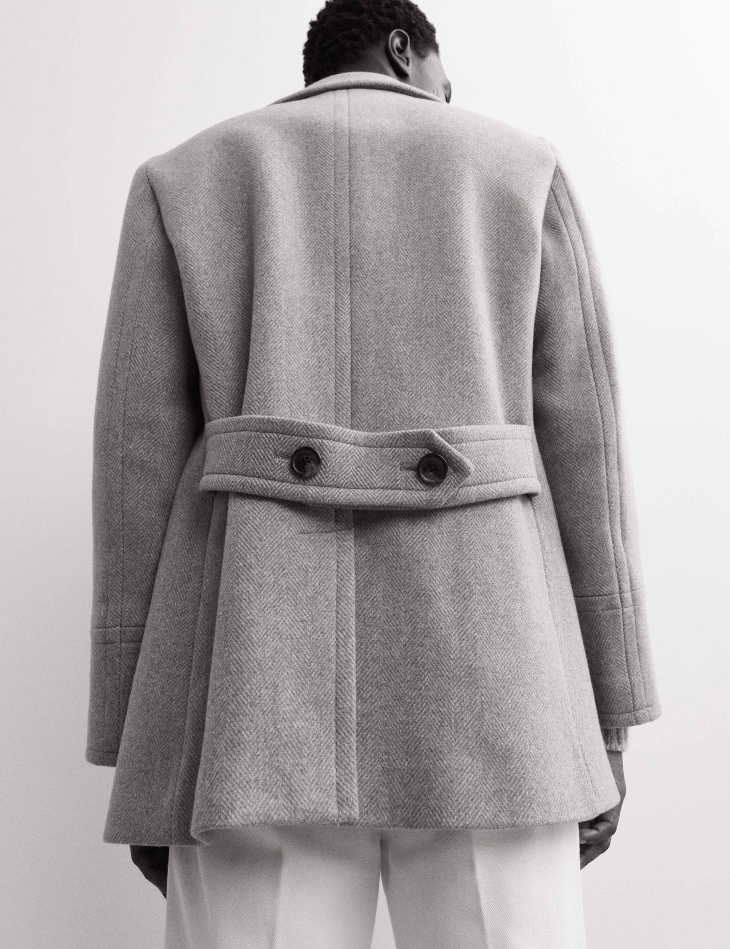 Italian Wool Revere Peacoat 7 of 9