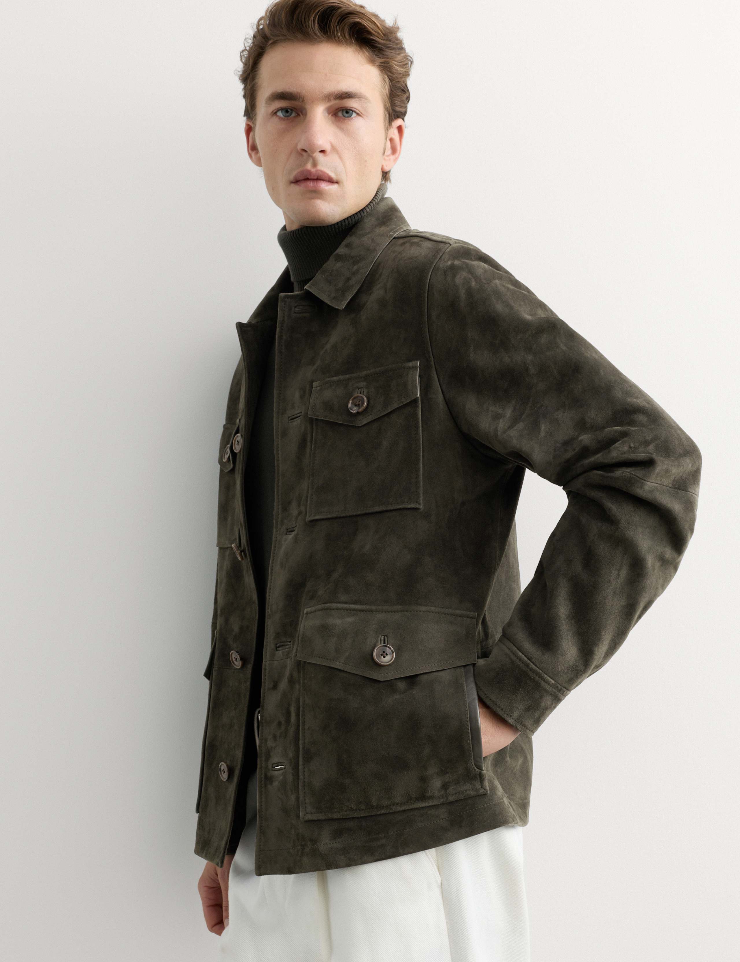 Suede 4 Pocket Jacket 6 of 8