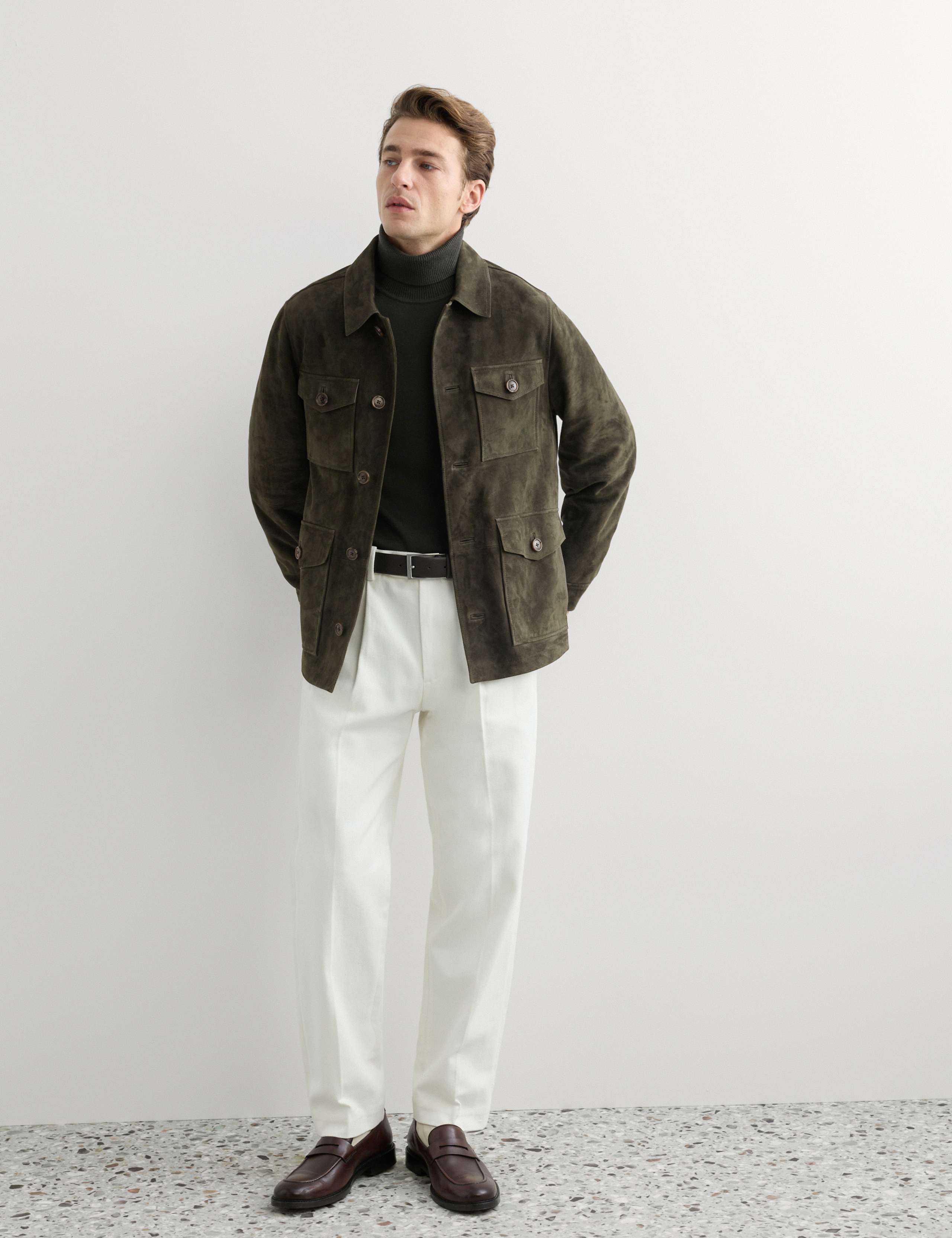 Suede 4 Pocket Jacket 7 of 8
