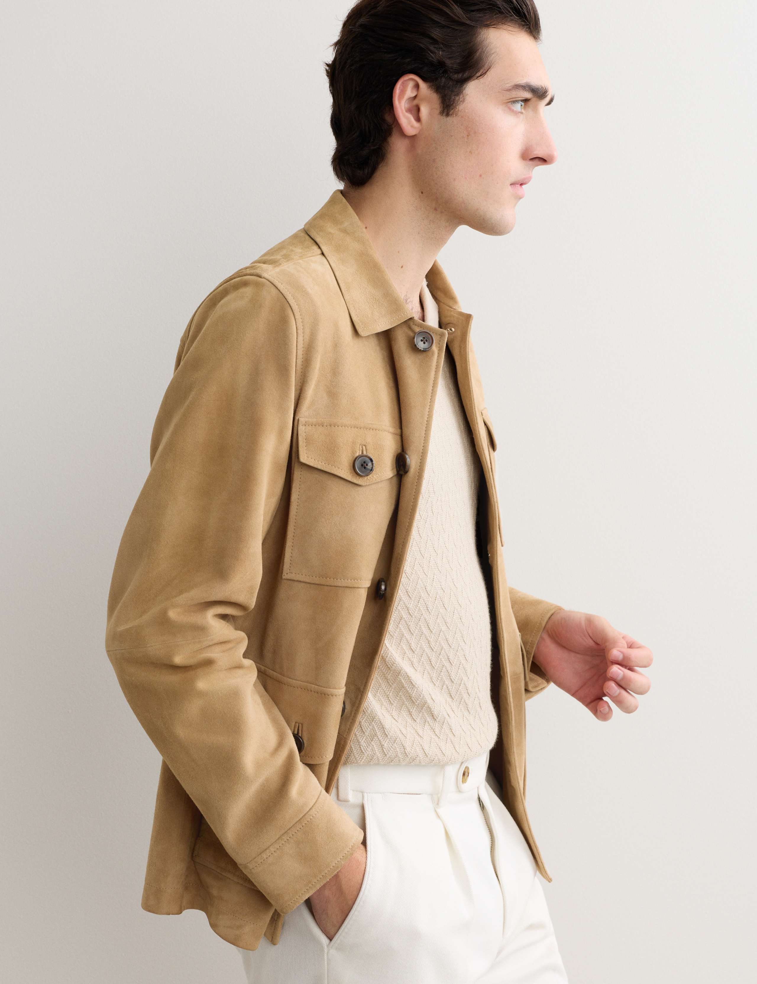 Suede 4 Pocket Jacket 4 of 7