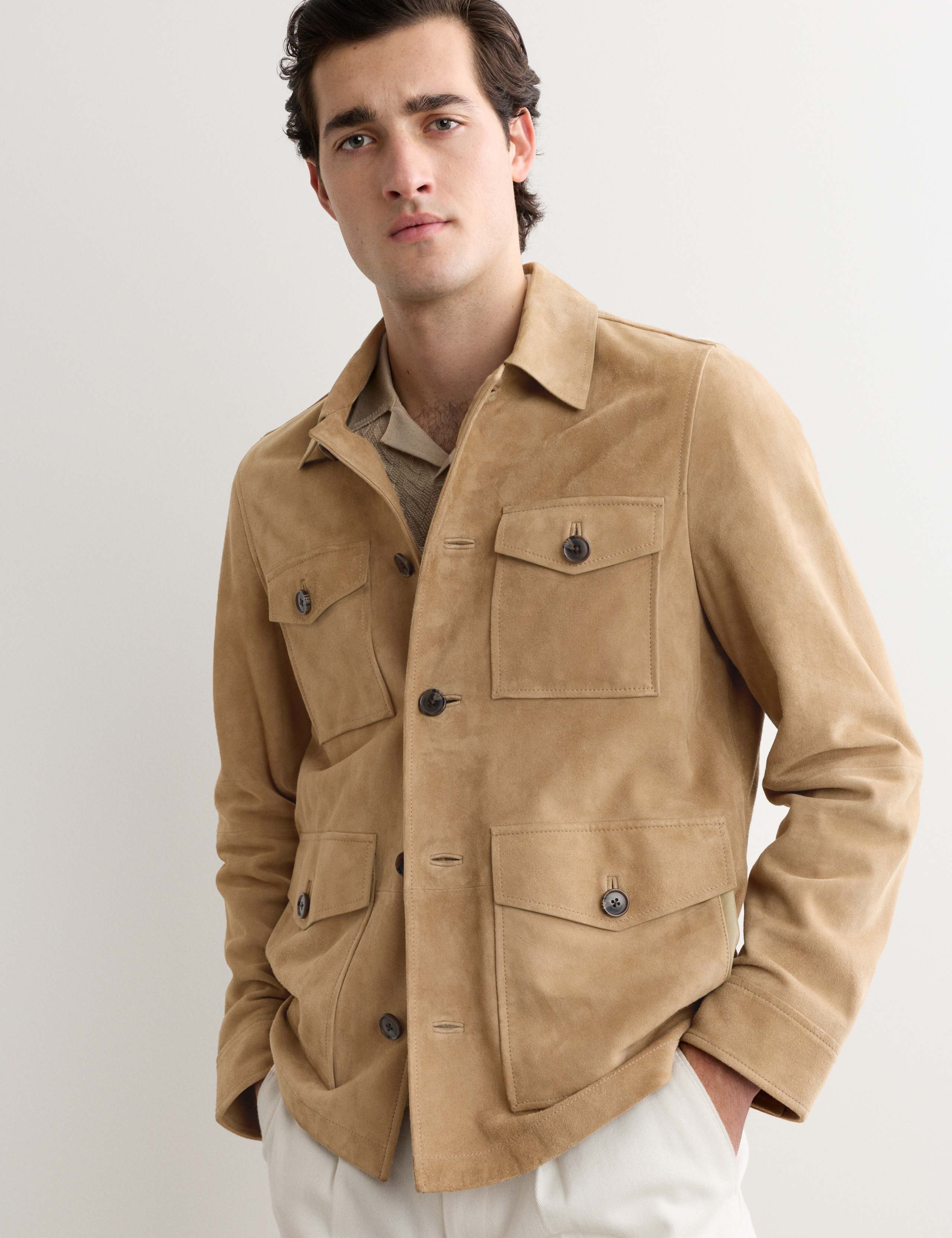 Suede 4 Pocket Jacket 8 of 8