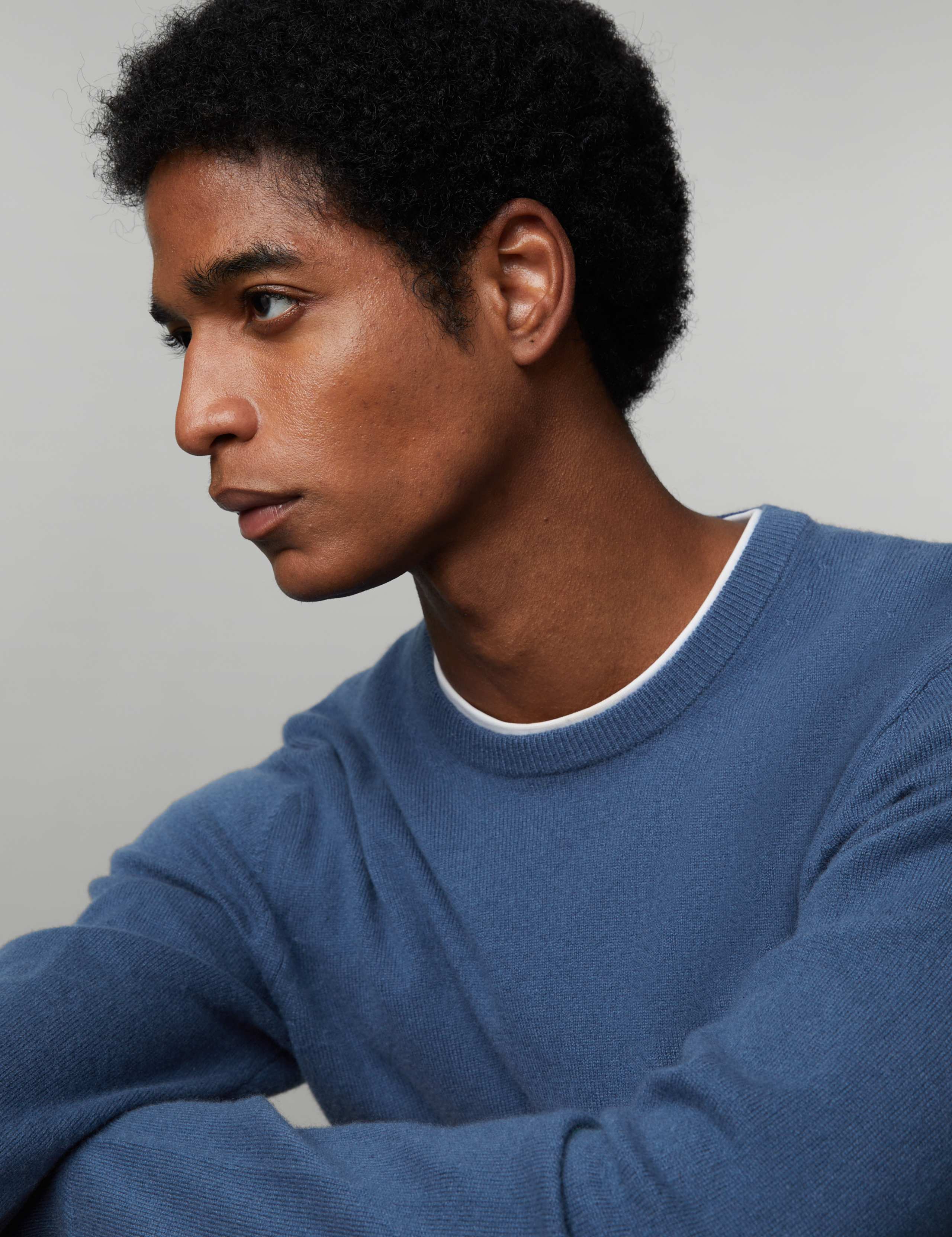 Pure Cashmere Crew Neck Jumper 3 of 5