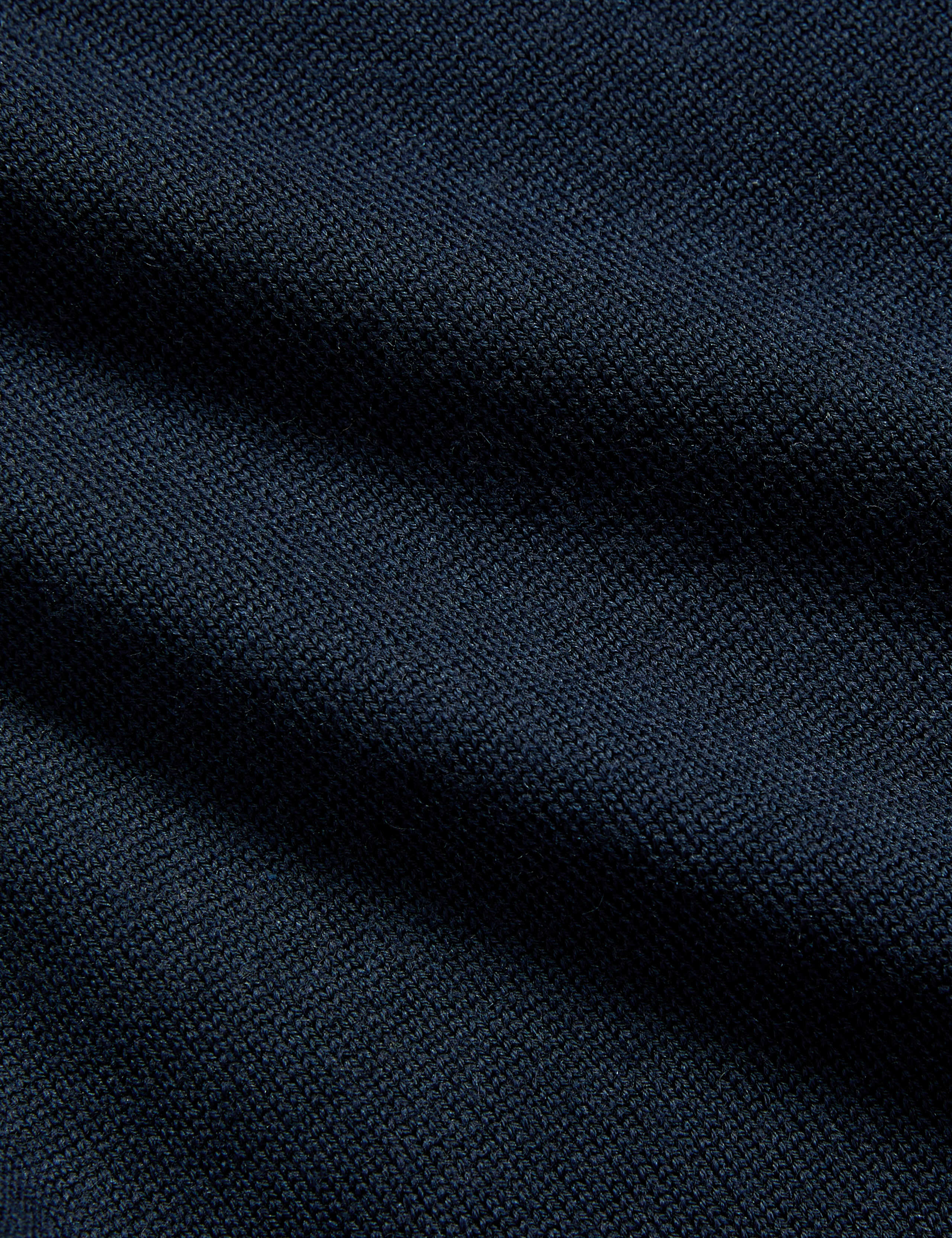 Merino Wool with Silk Knitted Polo Shirt 8 of 8