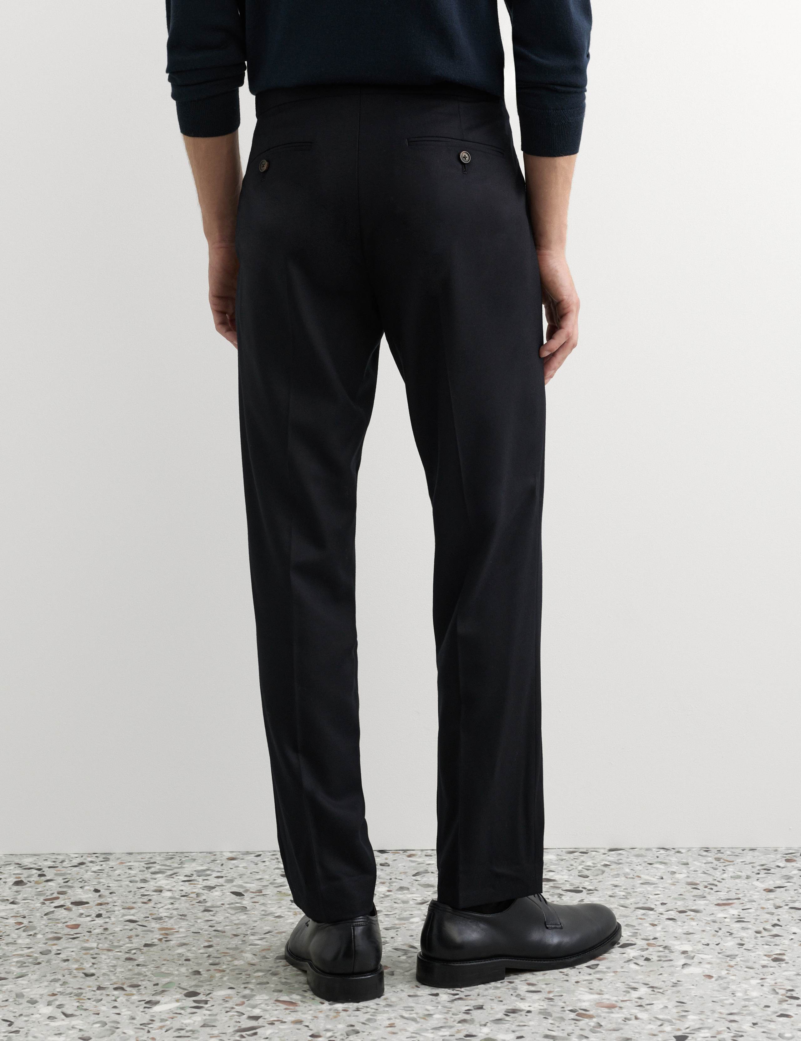 Italian Pure Wool Flannel Trousers 5 of 6