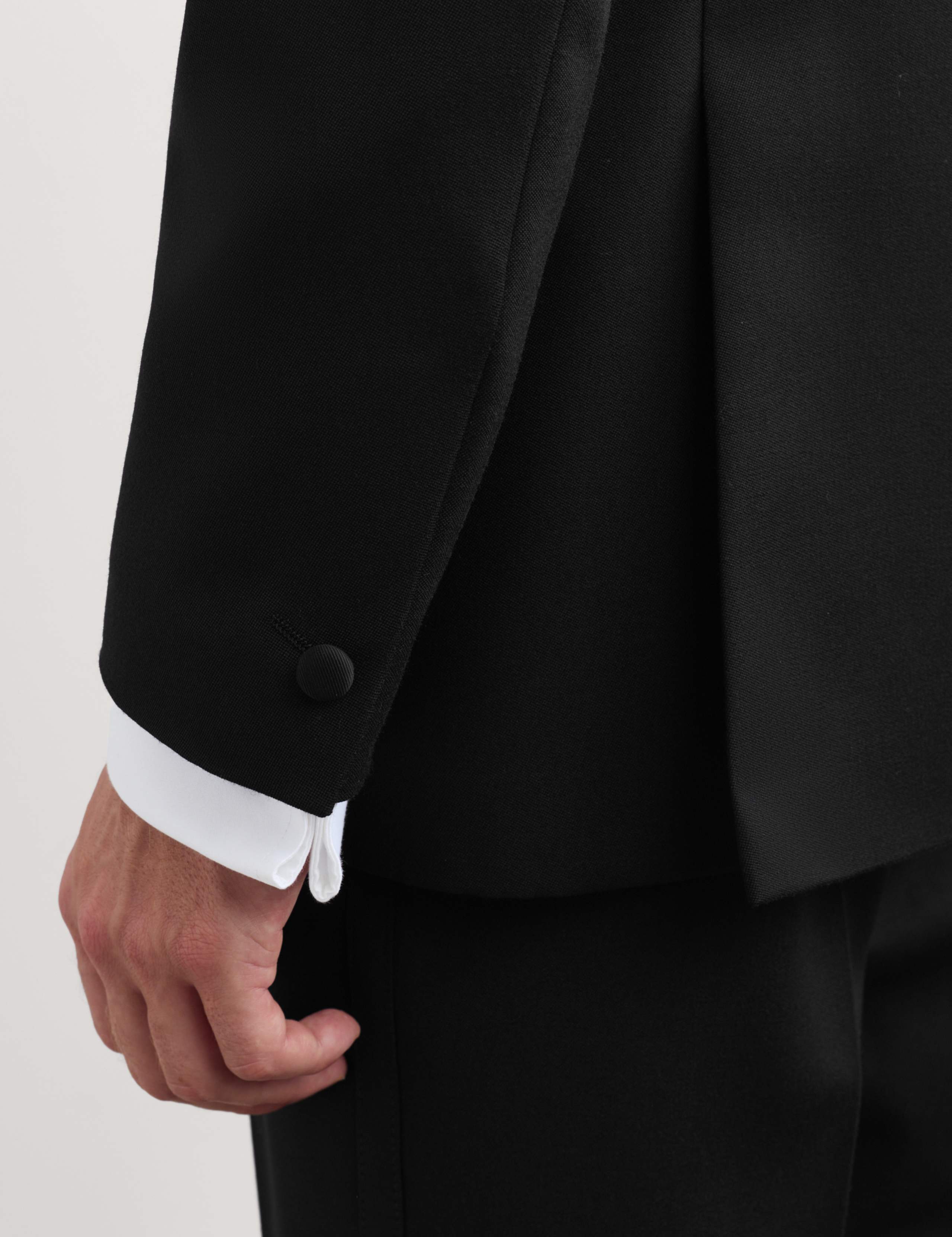 Regular Fit Pure Wool Tuxedo Jacket 3 of 8