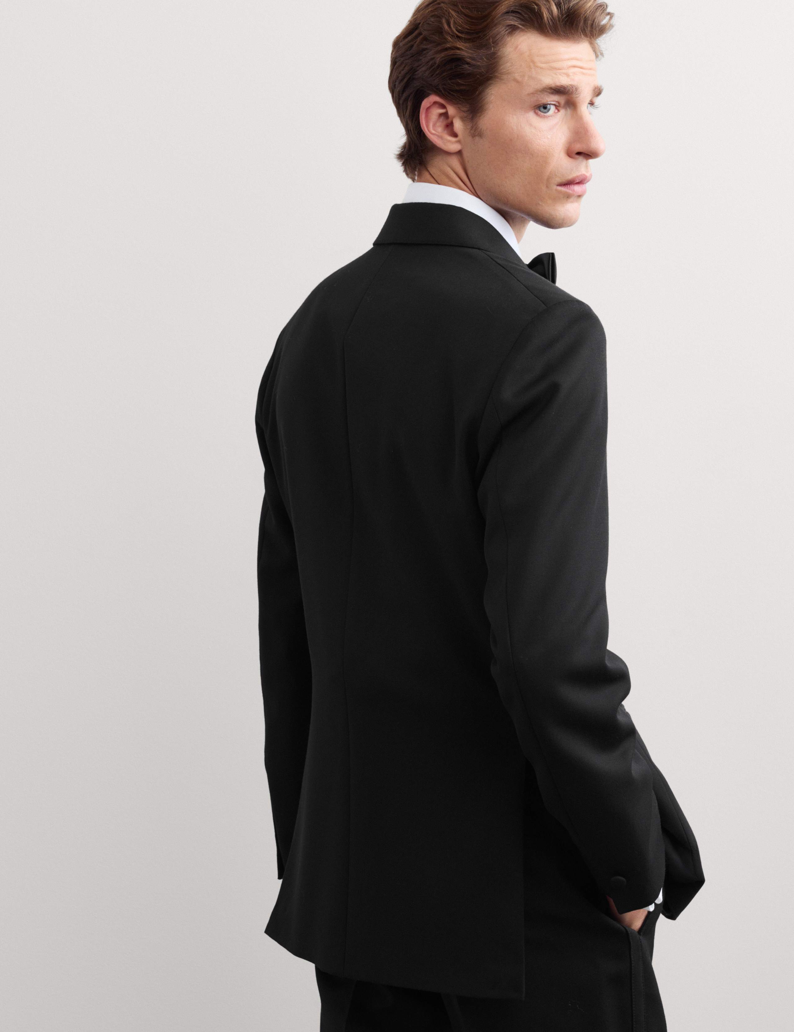 Regular Fit Pure Wool Tuxedo Jacket 6 of 8