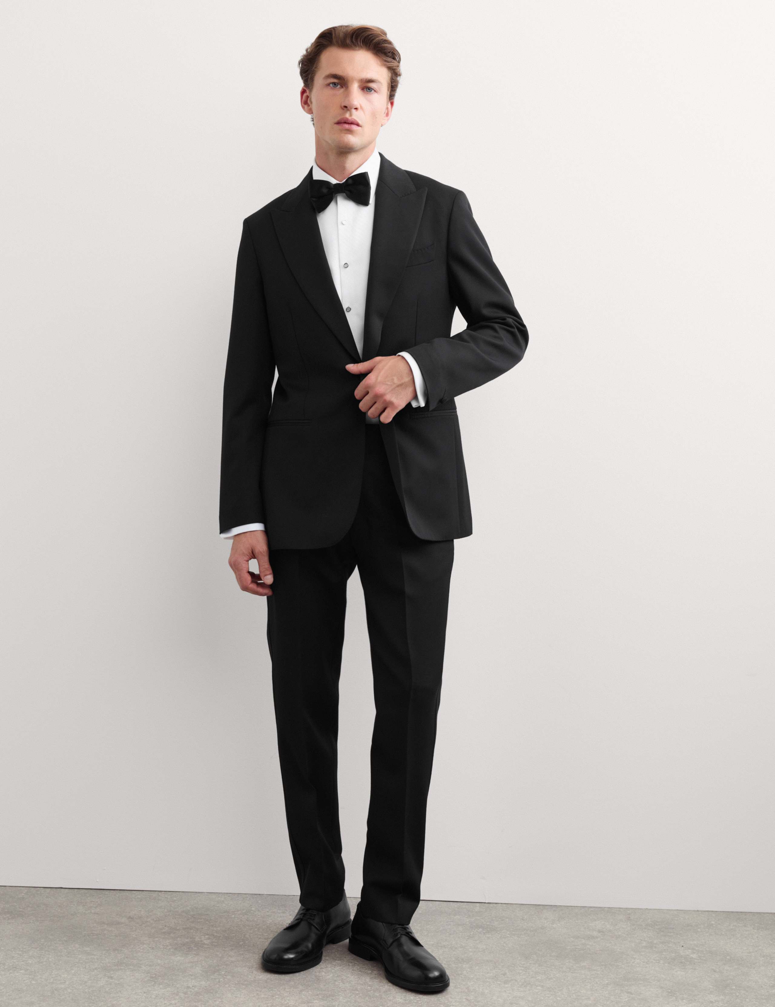 Regular Fit Pure Wool Tuxedo Jacket 7 of 8