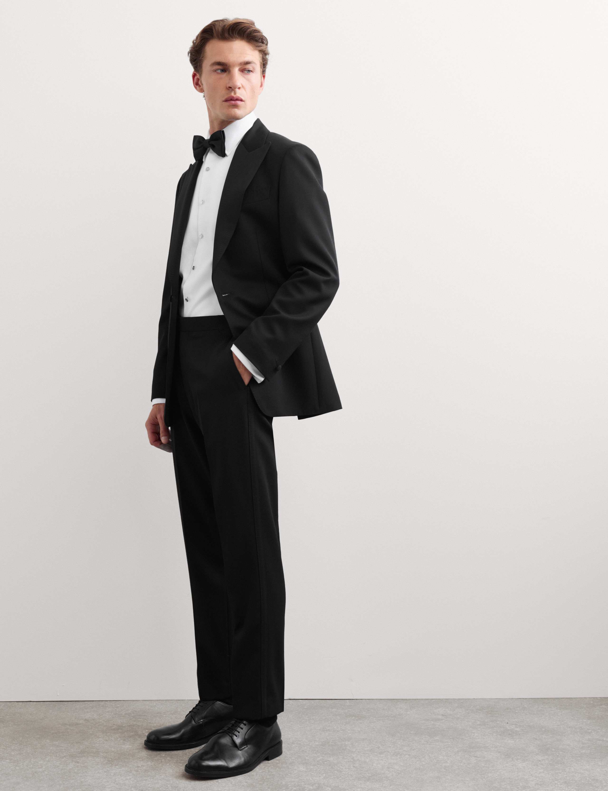 Flat Front Formal Trousers with Wool 7 of 8