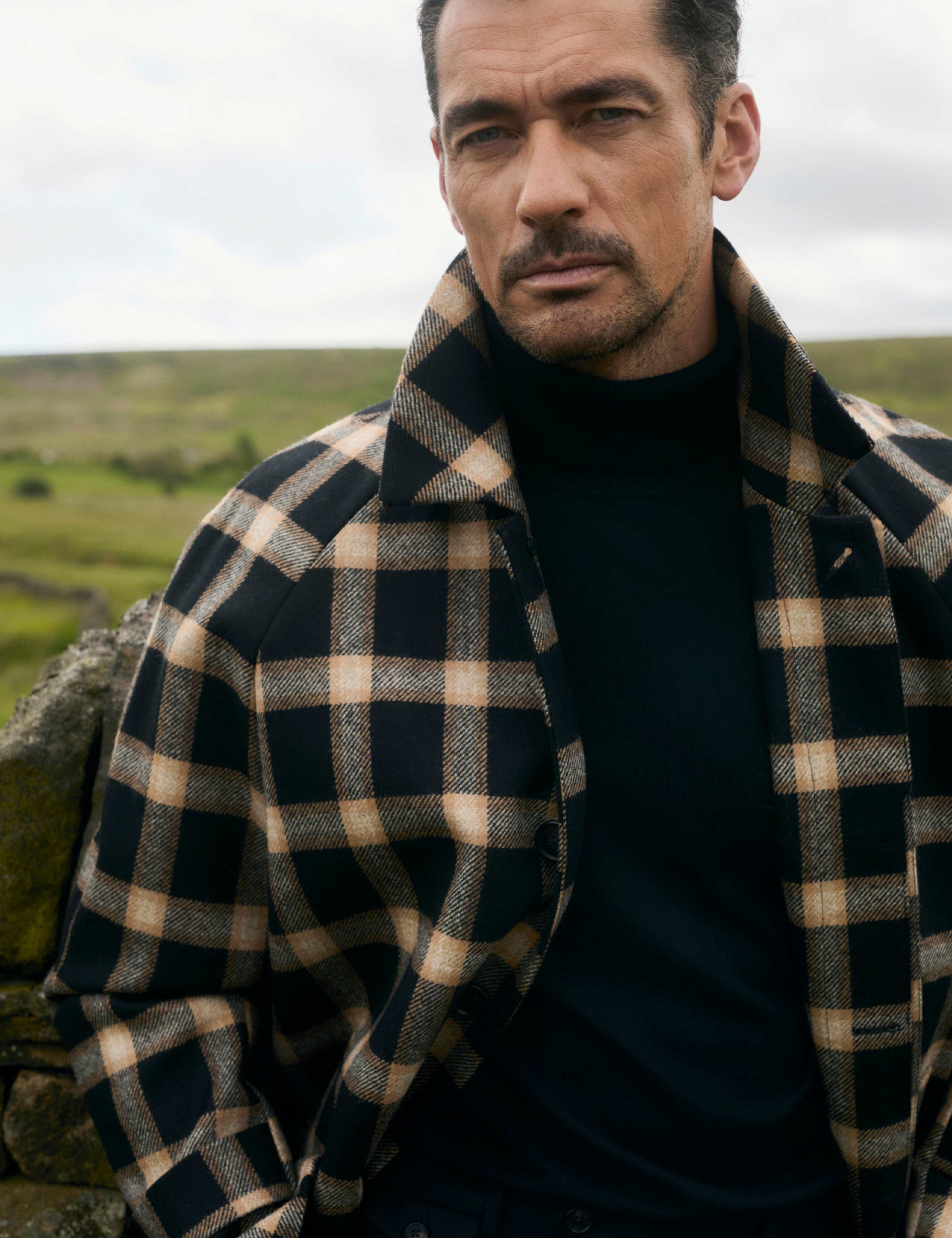 Merino Wool Rich Roll Neck Jumper with Silk 9 of 9