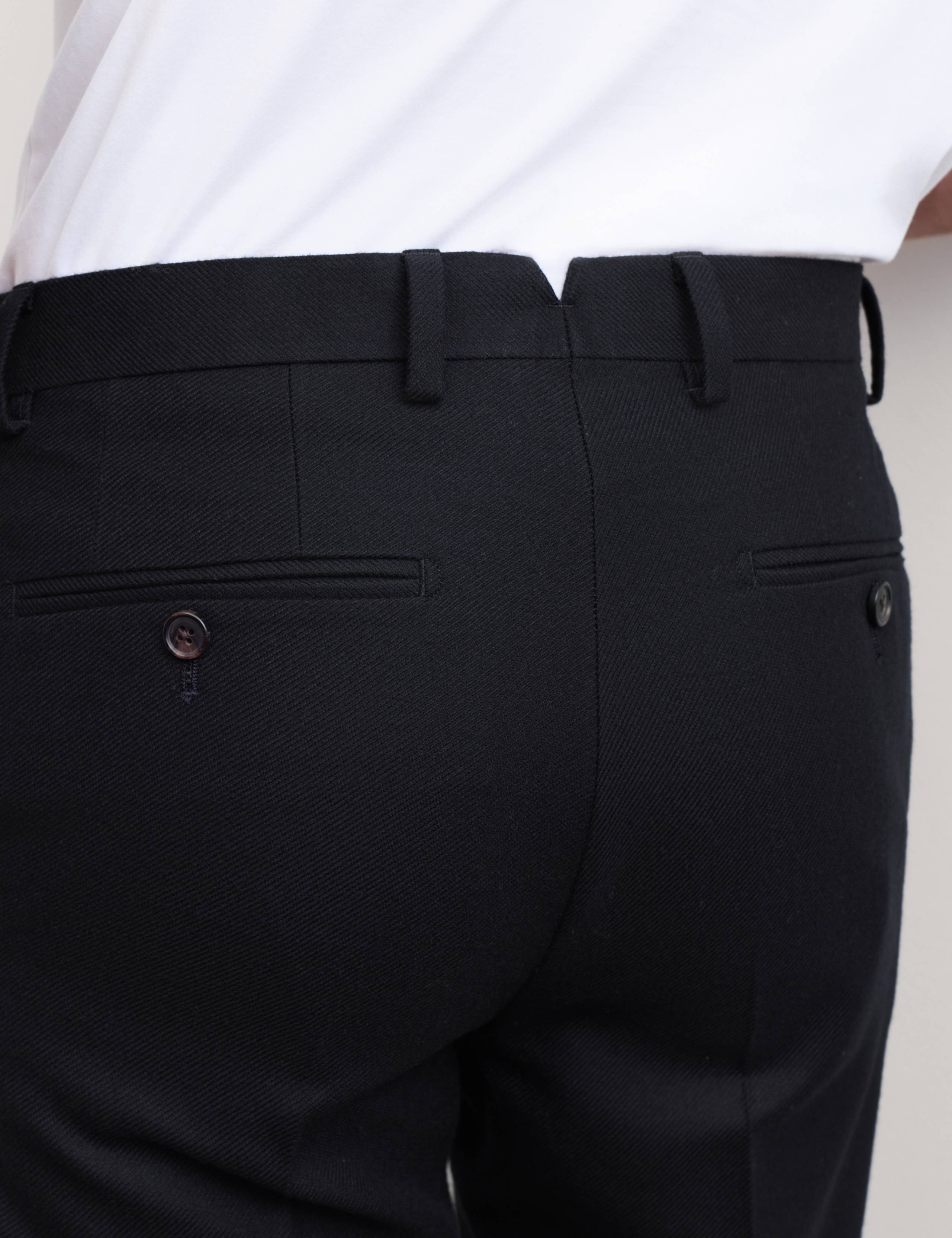 Slim Fit Wool Blend Suit Trousers 3 of 7