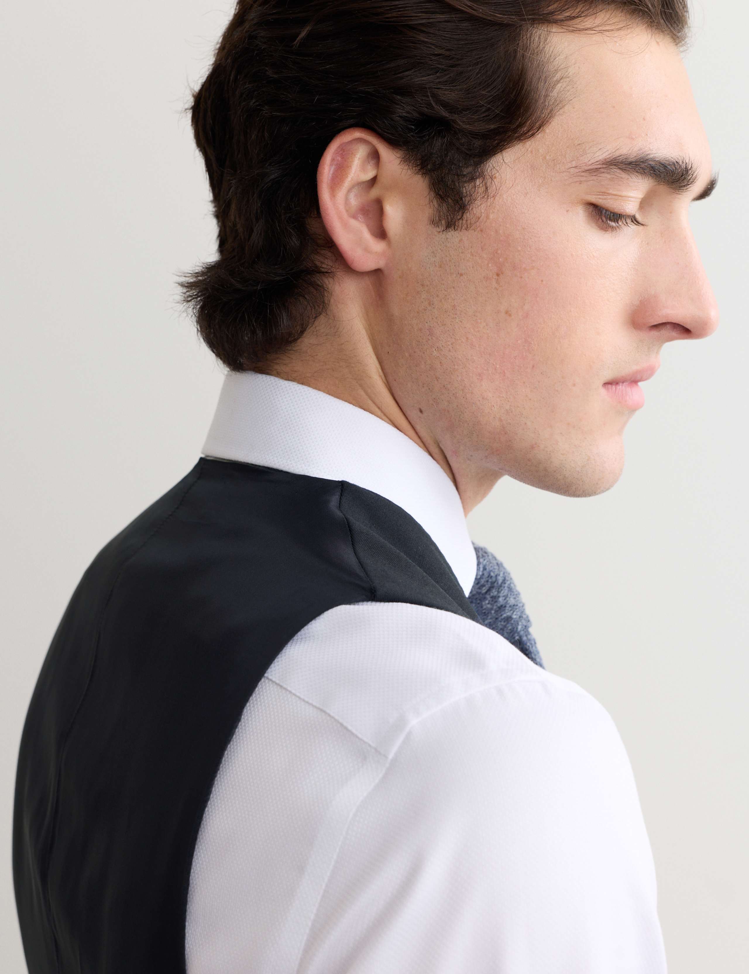 Tailored Fit Pure Wool Twill Waistcoat 5 of 8