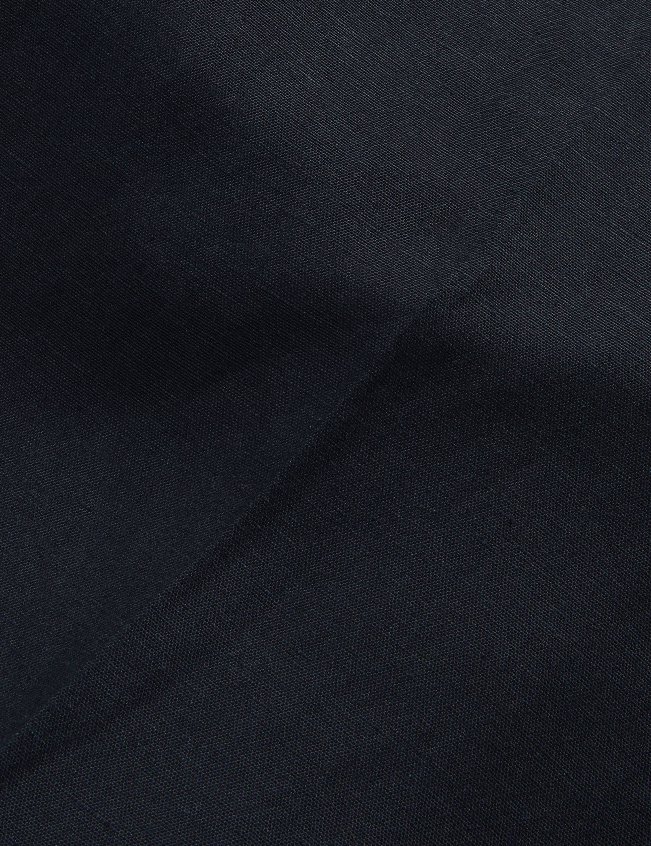 Tailored Fit Italian Silk & Linen Suit Trousers 2 of 2