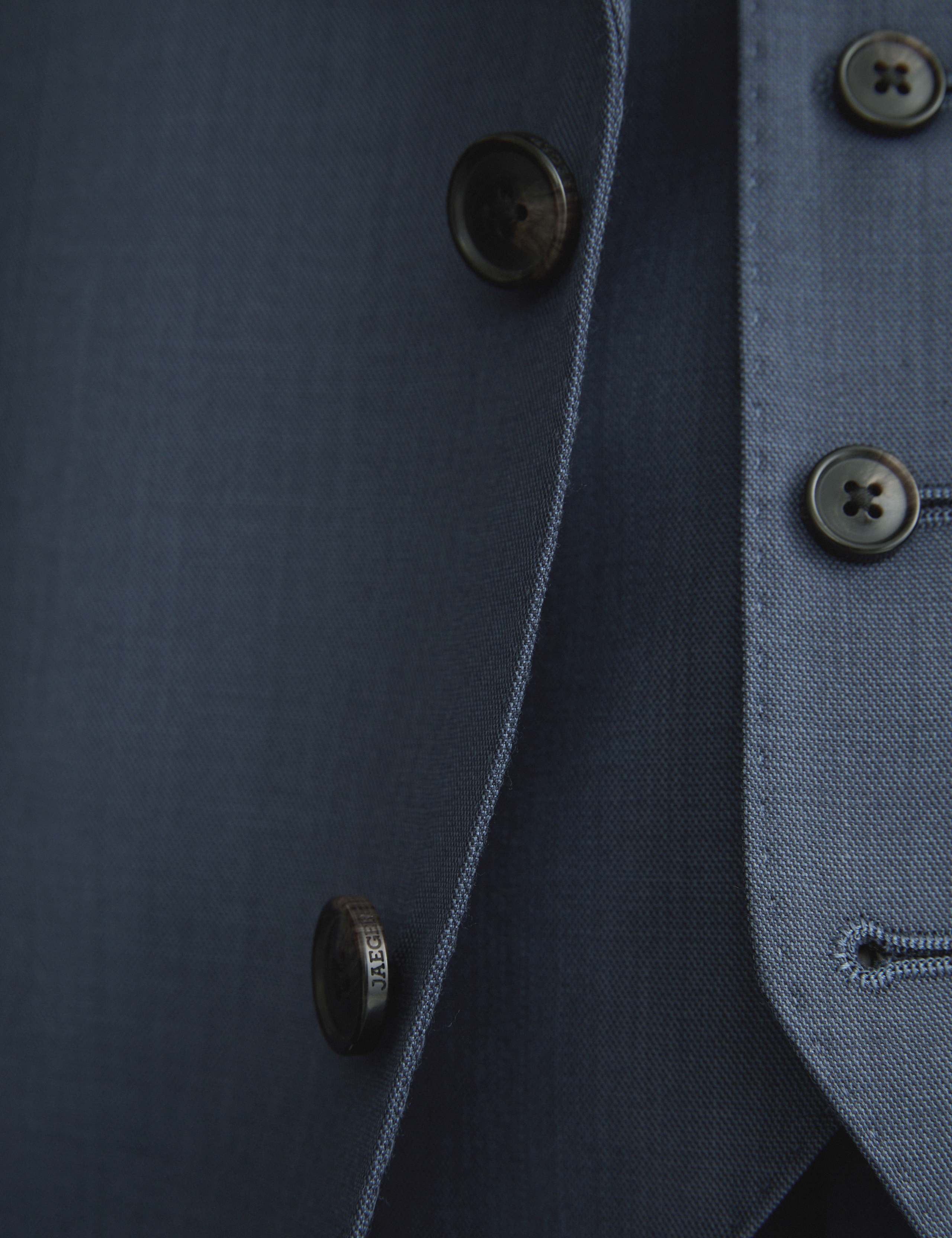 Tailored Fit Italian Wool Sharkskin Jacket 5 of 9